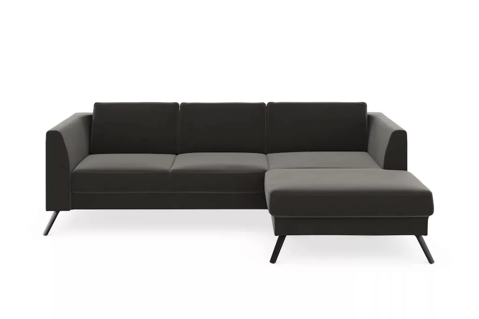 sit&more Ecksofa "Lindholm L-Form", mit Sitztiefenverstellung und Federkern günstig online kaufen