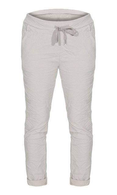 CLEO STYLE Stoffhose Damen Jogginghose 88 Beige günstig online kaufen