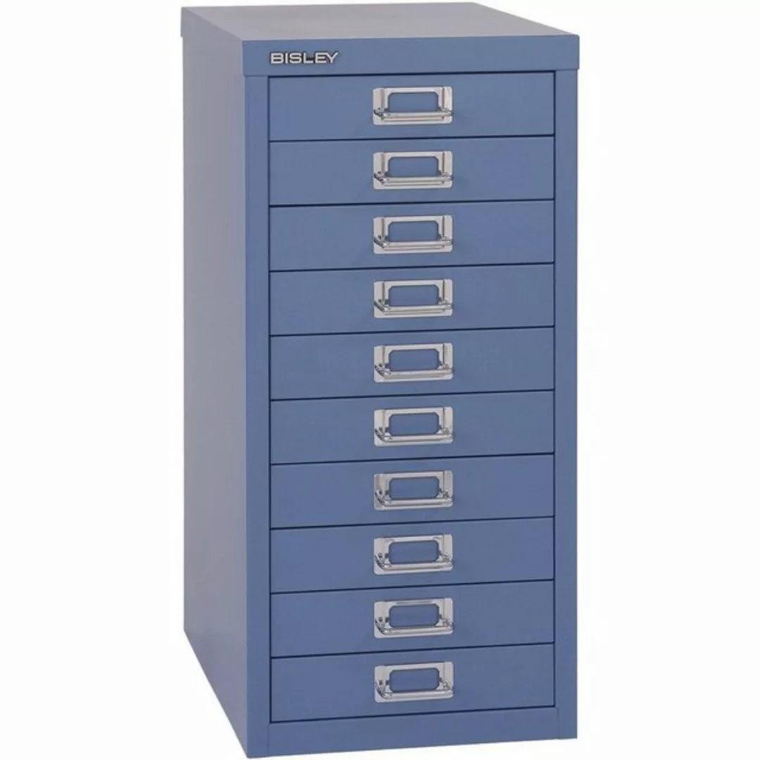 Bisley Beistellschrank MultiDrawer Schrank aus Stahl, 10 Schubladen, ohne S günstig online kaufen