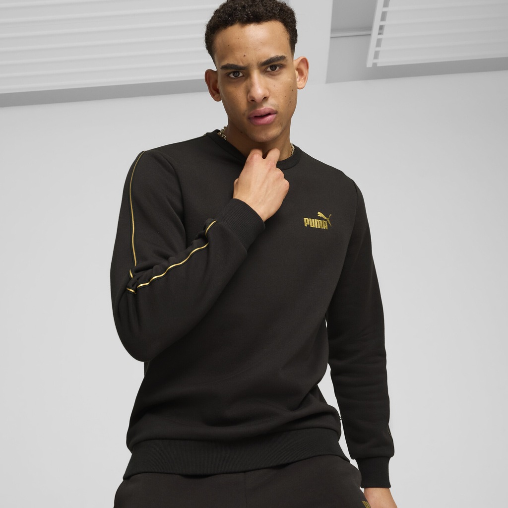 PUMA Sweatshirt "ESS TAPE MINIMAL GOLD Rundhalsshirt Herren" günstig online kaufen