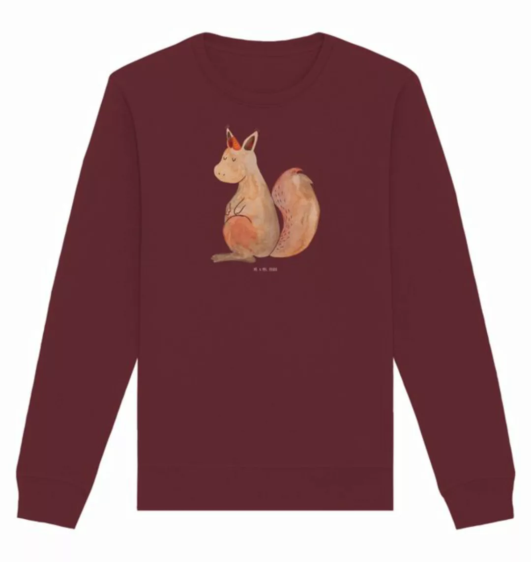 Mr. & Mrs. Panda Longpullover Größe XXL Einhorn Glauben - Burgundy - Gesche günstig online kaufen