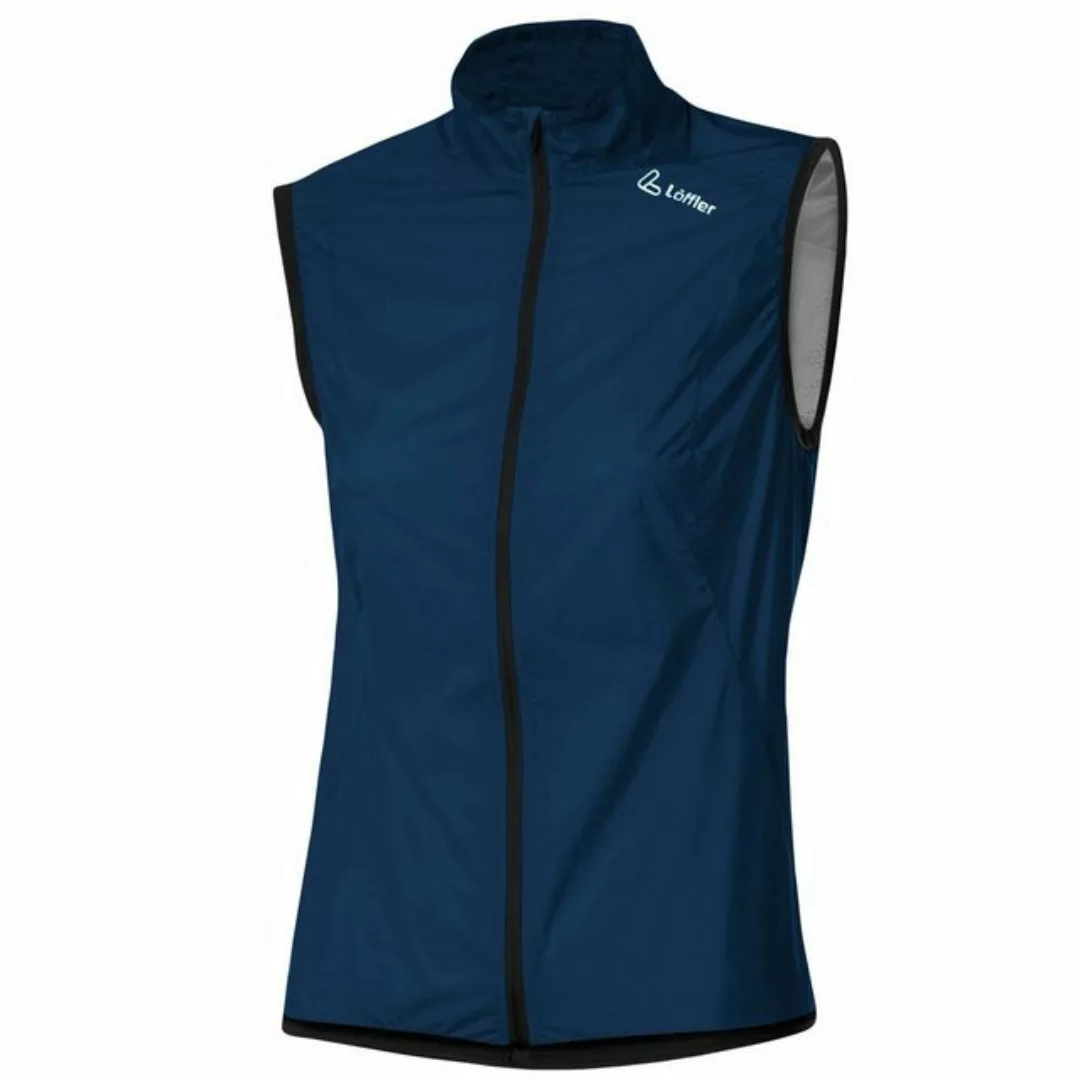 Löffler Fahrradjacke W Bike Vest WPM Pocket - Damen Rad-Weste - dunkeblau günstig online kaufen