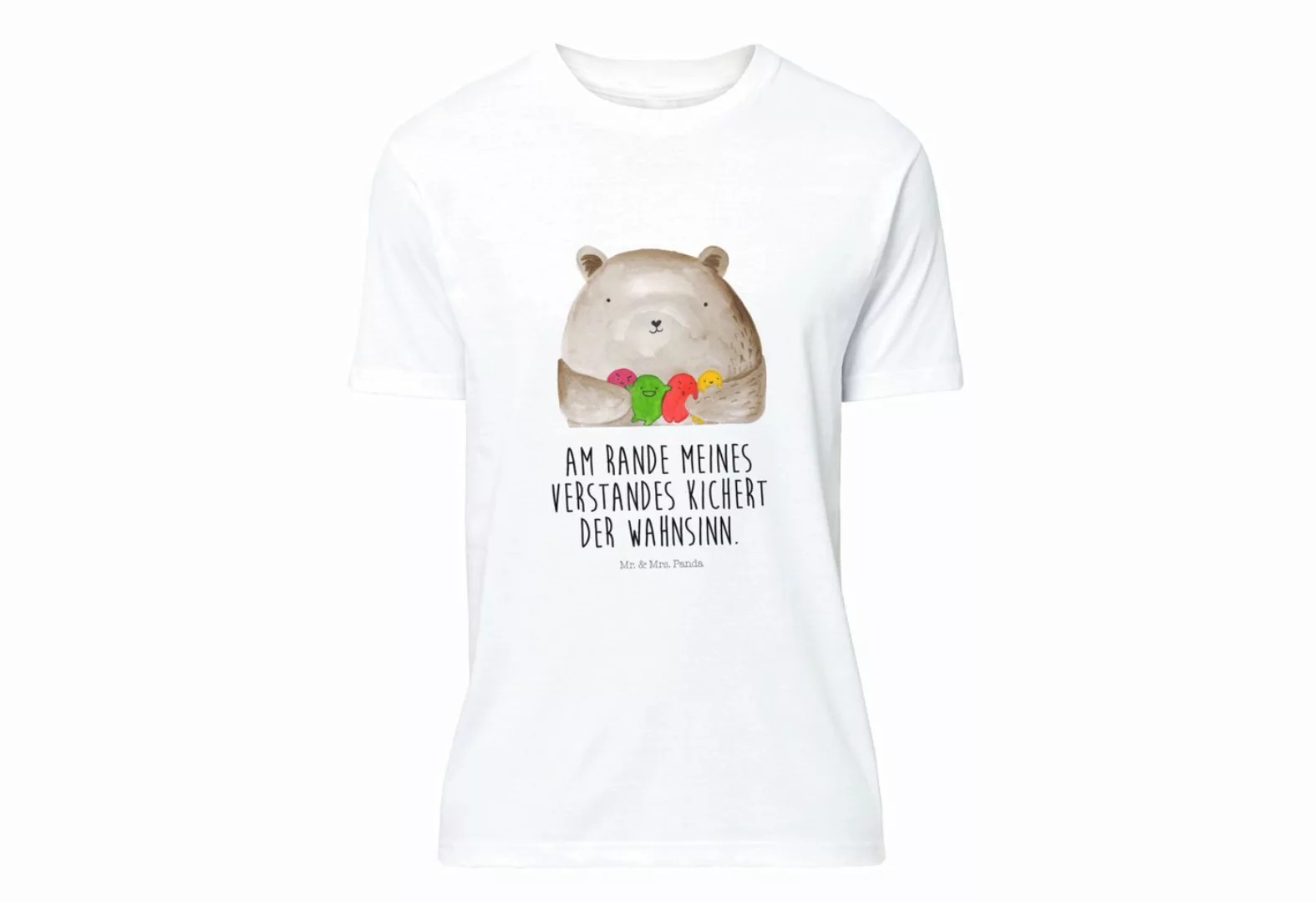 T-Shirt Bär Gefühl - Weiß - T-Shirt, Shirt (1-tlg) günstig online kaufen