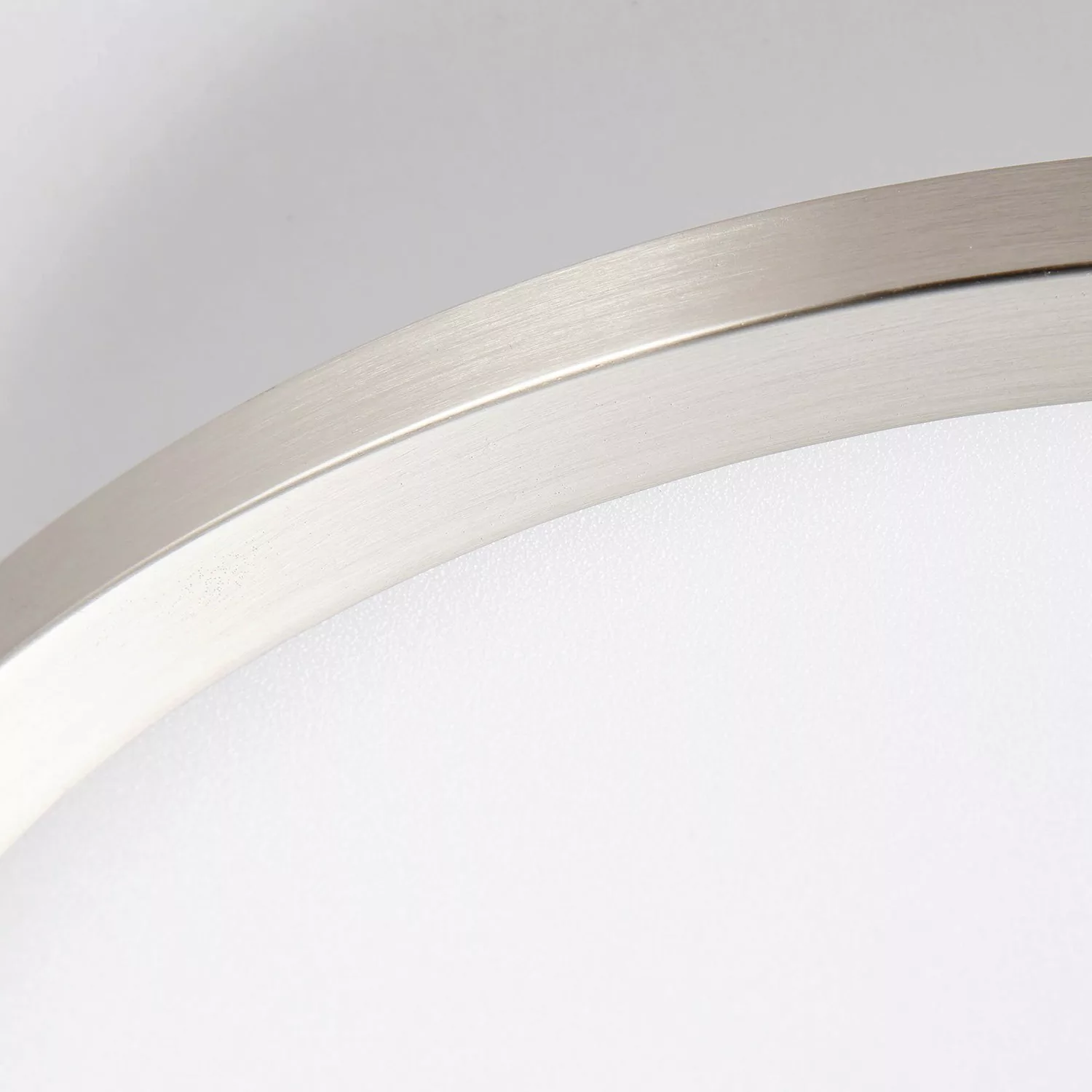 BRILLIANT CERES LED Aufbaupaneel Ø 25 cm Metall / Kunststoff Eisen / weiß günstig online kaufen