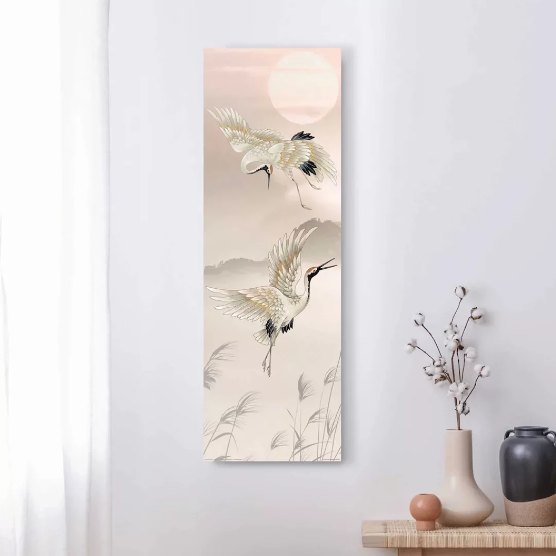 Reinders! Wandbild »Kraniche in Pastel« günstig online kaufen