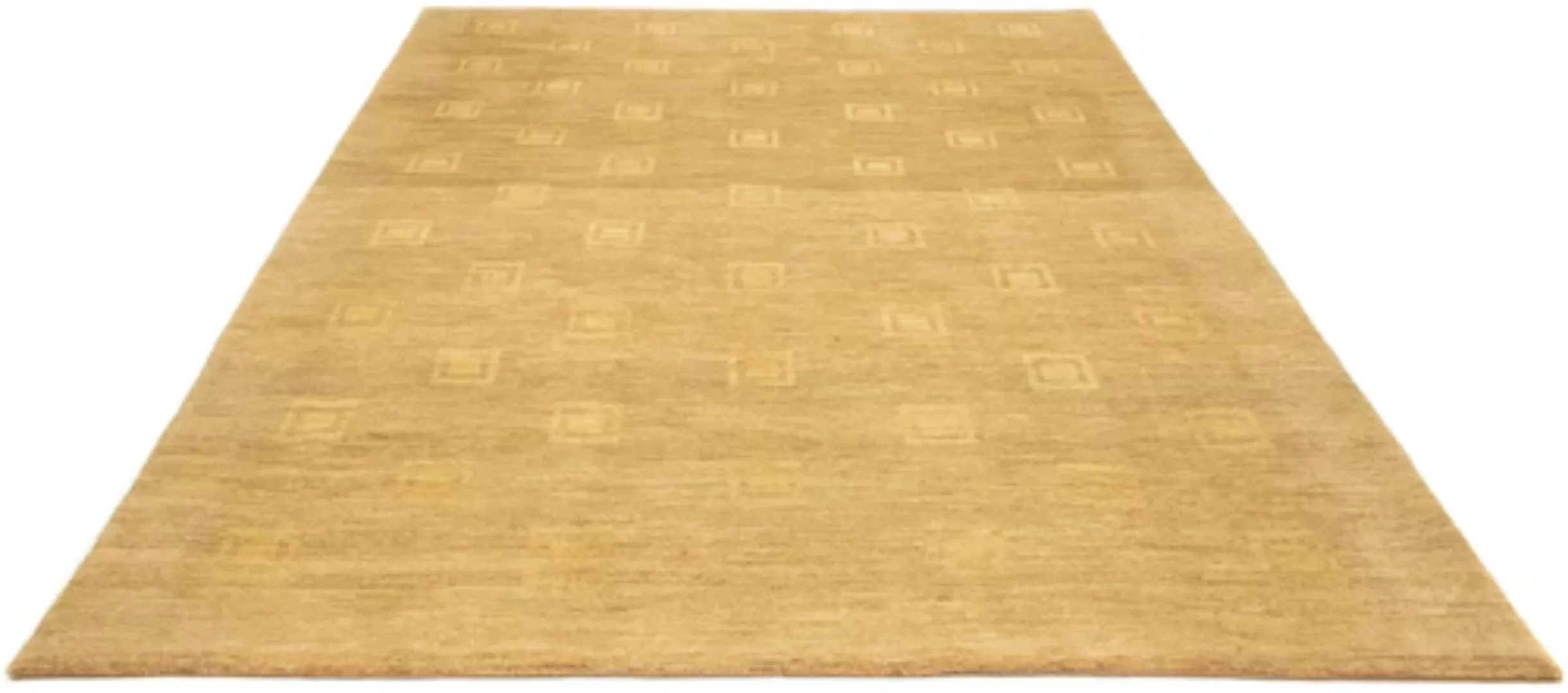 morgenland Wollteppich »Ziegler Modern Teppich handgeknüpft braun«, rechtec günstig online kaufen