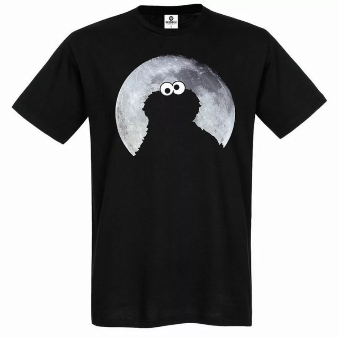 Sesamstrasse T-Shirt Cookie Monster Moonnight günstig online kaufen