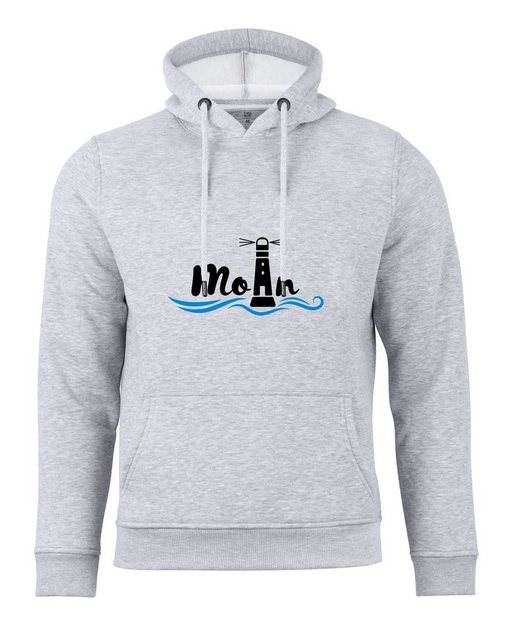 Cotton Prime® Hoodie Leuchtturm - Moin mit weichem Innenfleece günstig online kaufen