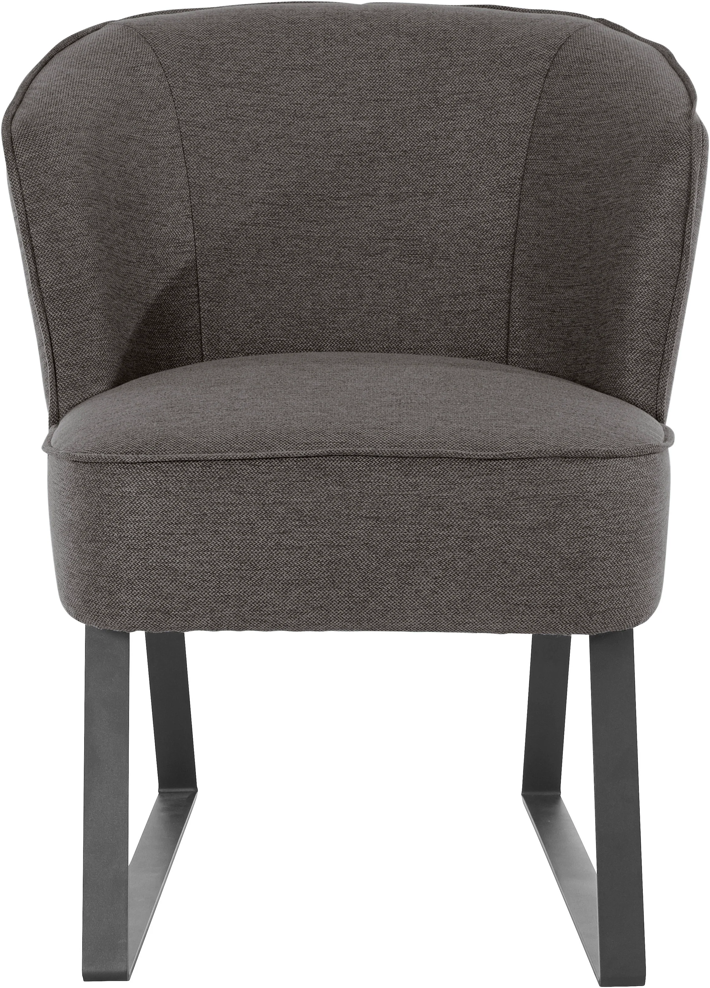 exxpo - sofa fashion Sessel "Americano, Loungesessel", mit Keder und Metall günstig online kaufen