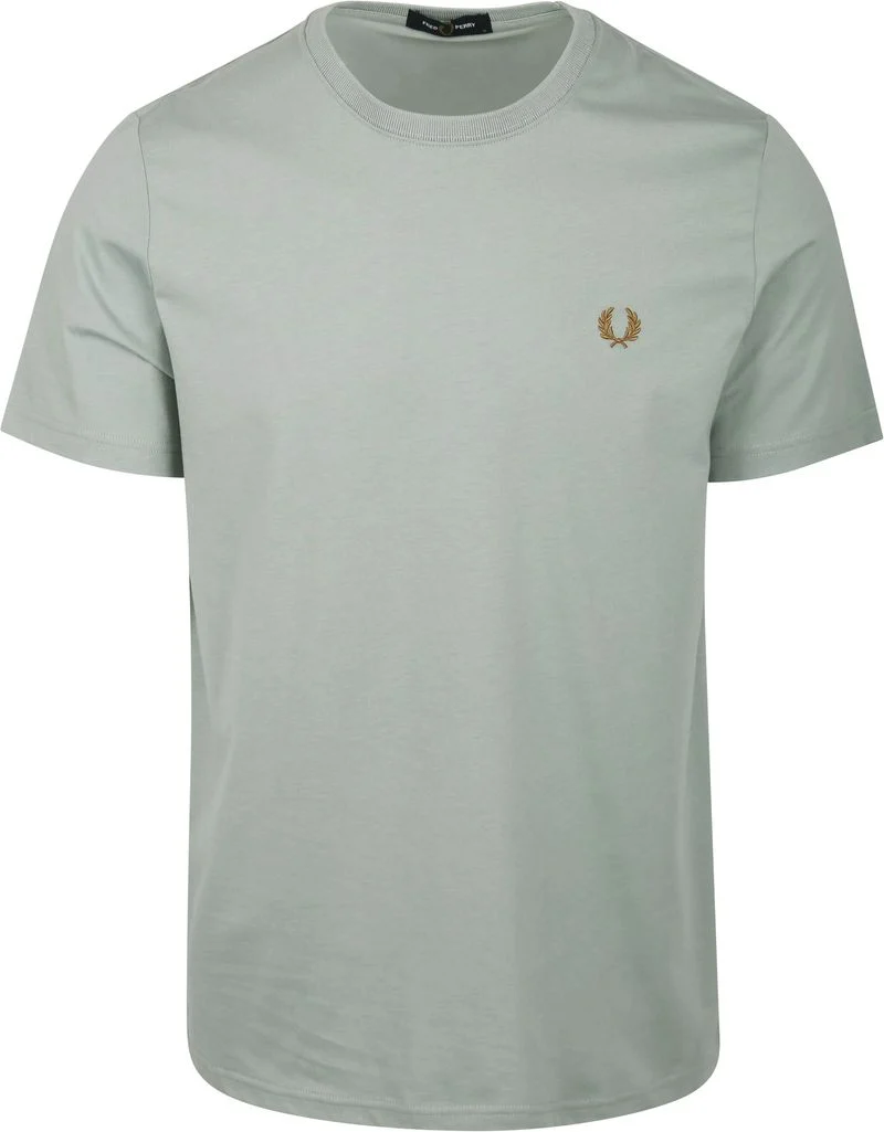 Fred Perry T-Shirt Silberblau - Größe L günstig online kaufen