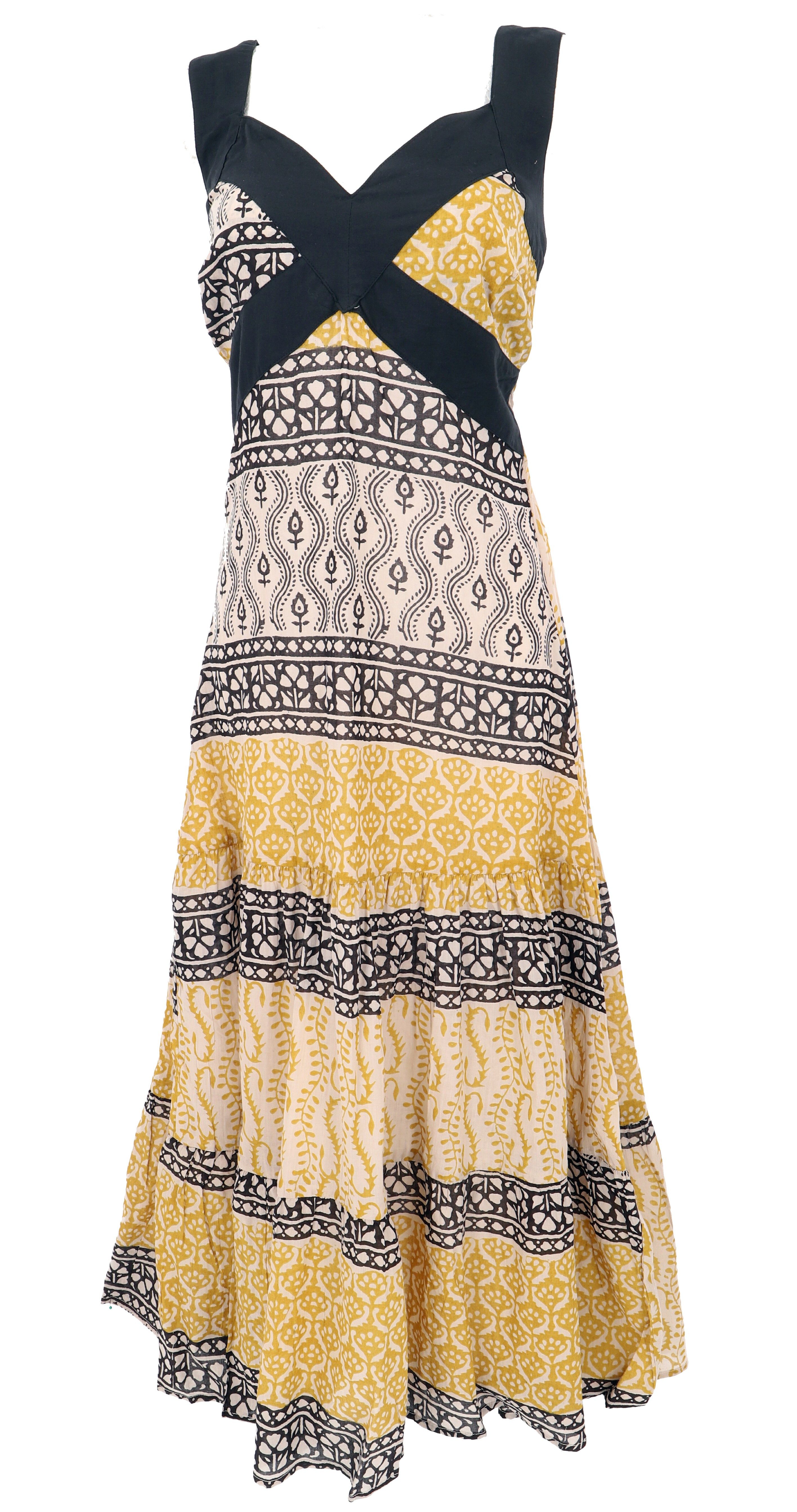 Guru-Shop Midikleid Boho Sommerkleid, Maxikleid, Strandkleid günstig online kaufen