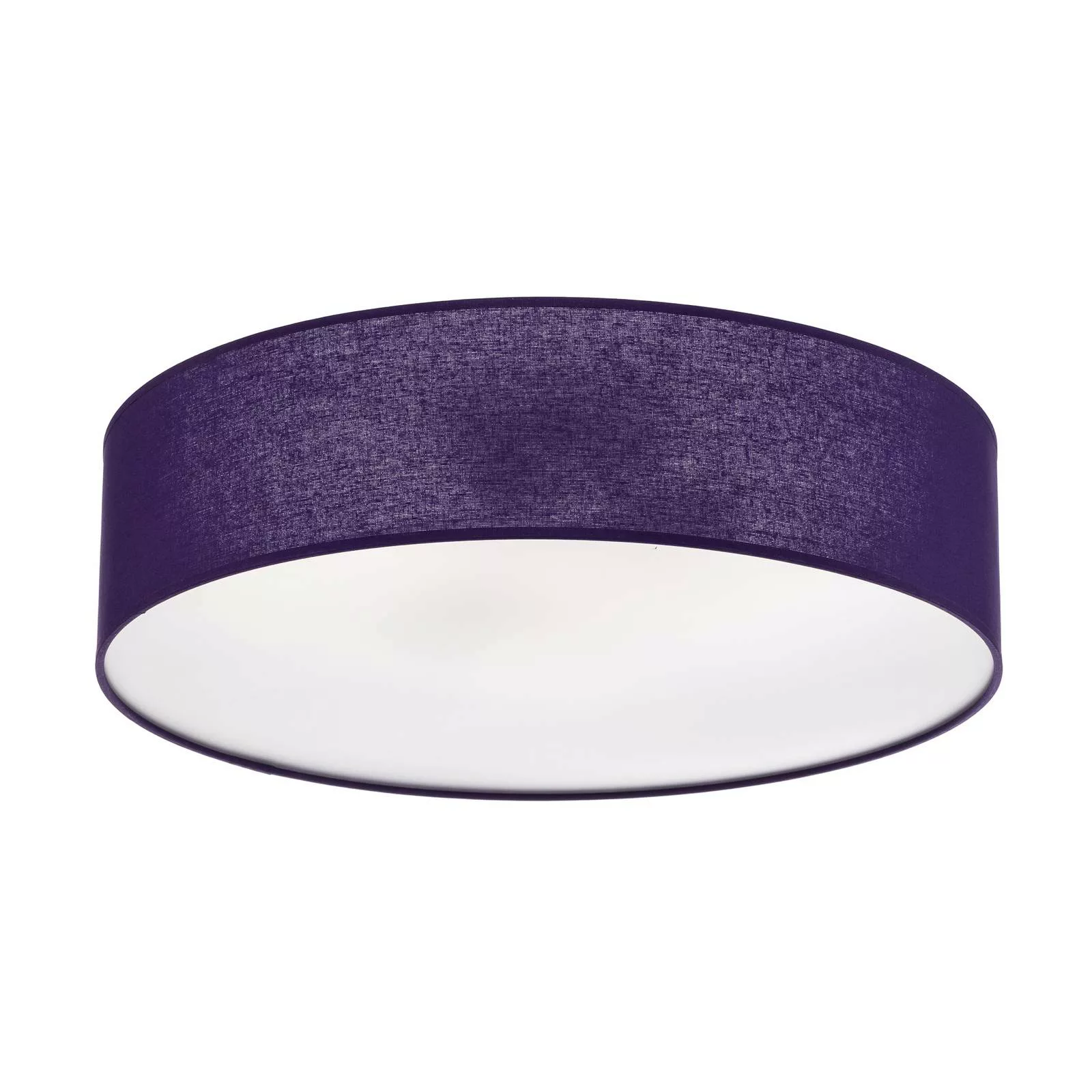 Euluna Roller Decke, Stoffschirm violett, Ø 50 cm günstig online kaufen