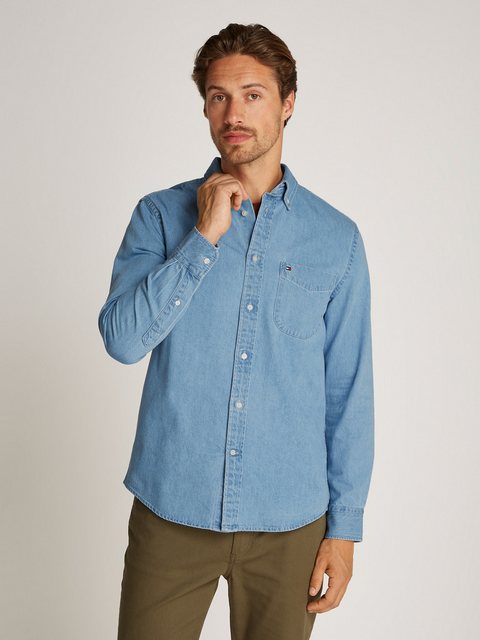 Tommy Hilfiger Jeanshemd DENIM RF SHIRT mit Brusttasche günstig online kaufen