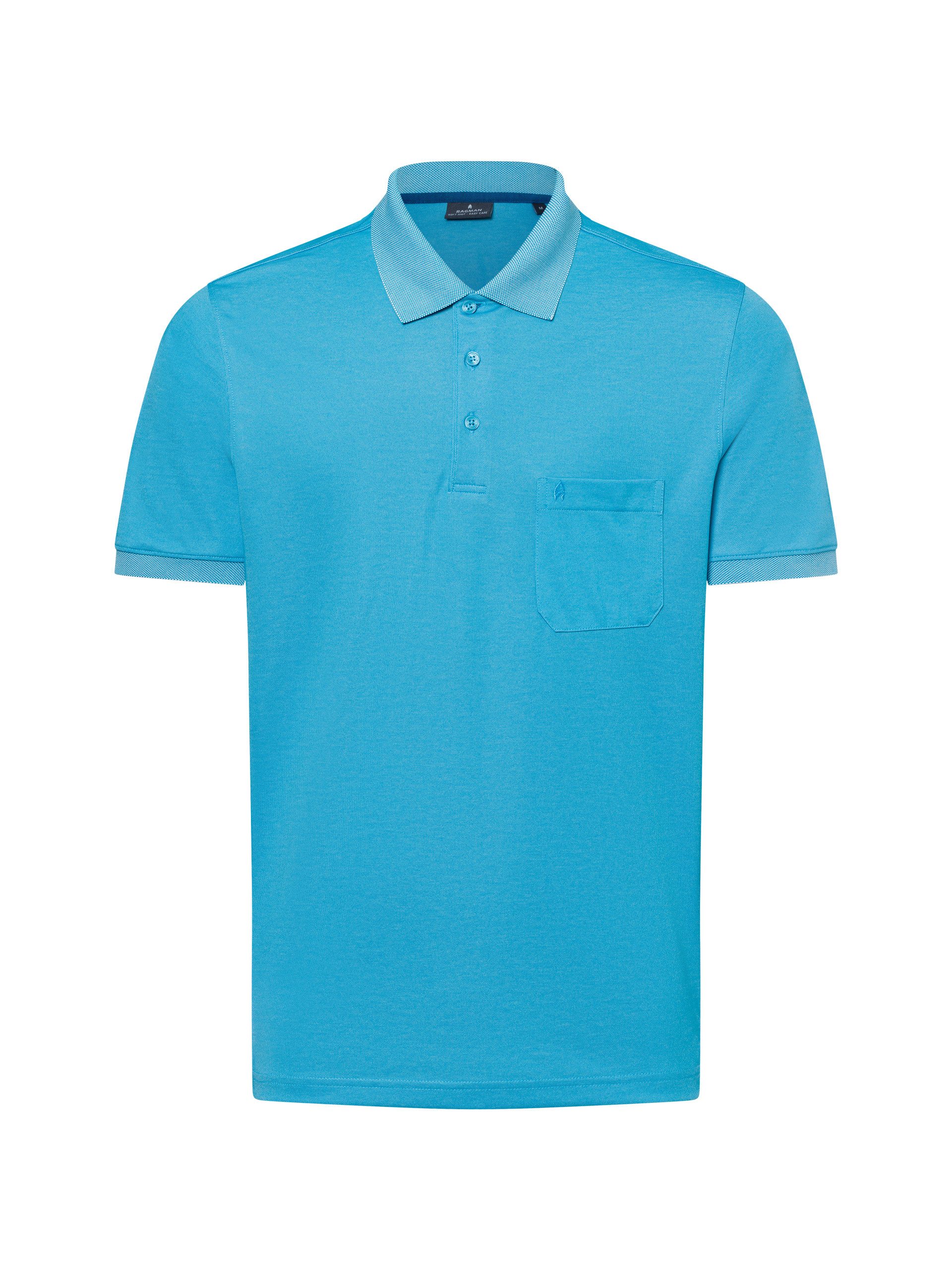 RAGMAN Sweatshirt Herren-Poloshirt Uni günstig online kaufen