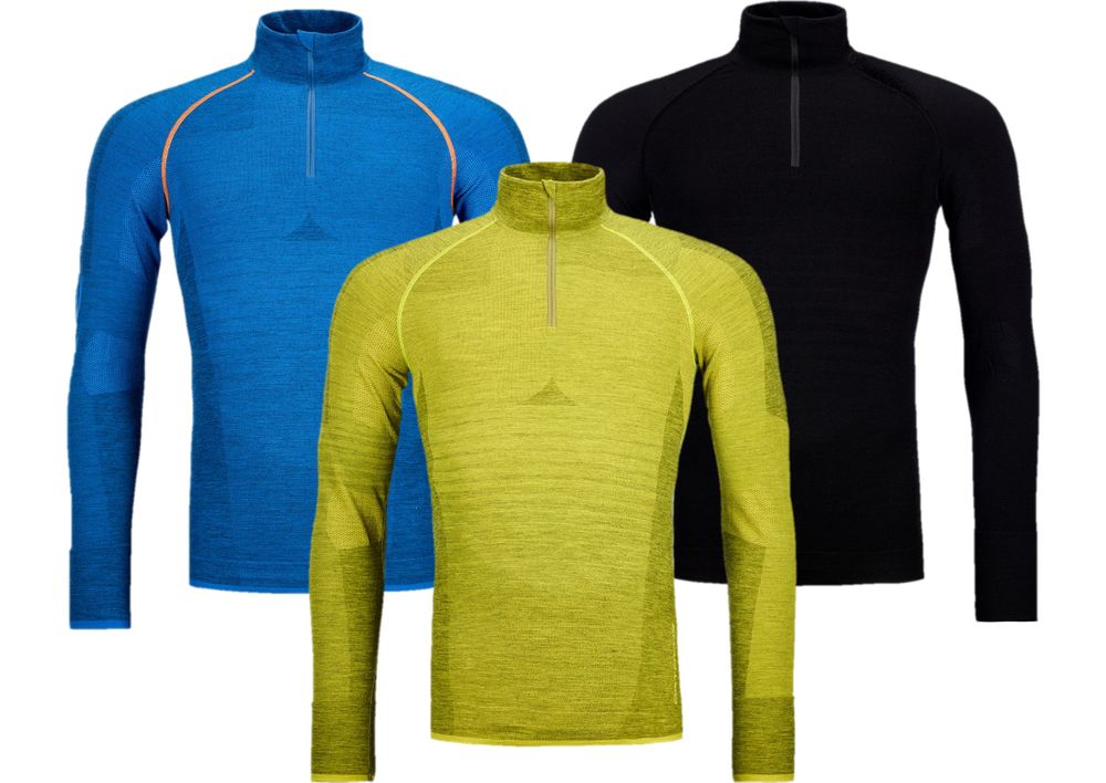 Ortovox Outdoorhemd 230 COMPETITION ZIP NECK M black raven günstig online kaufen