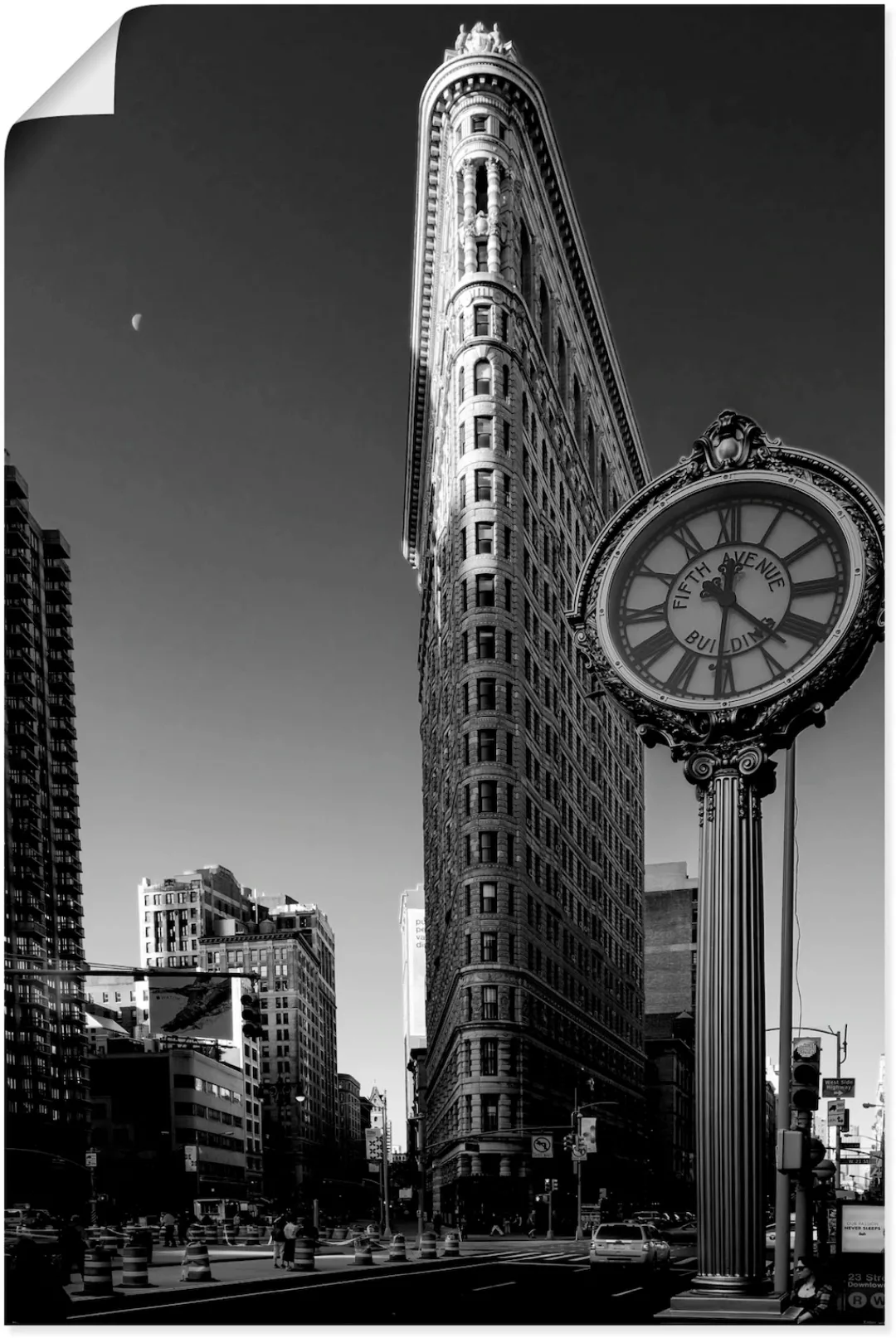 Artland Wandbild "New York Flatiron", Amerika, (1 St.) günstig online kaufen