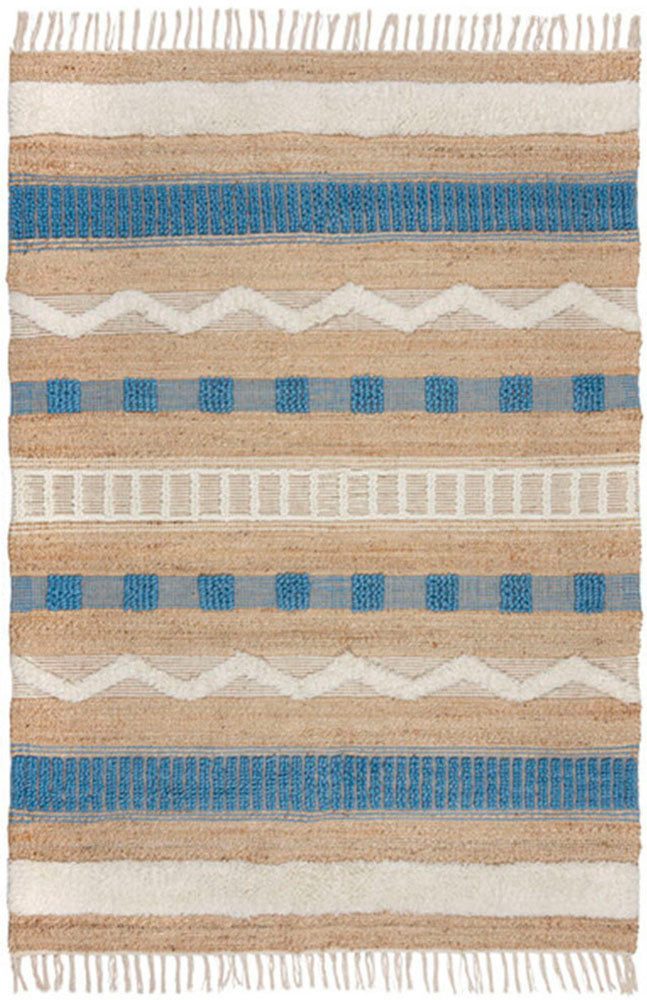 FLAIR RUGS Teppich »Medina«, rechteckig, 12 mm Höhe, Boho-Look, aus Naturfa günstig online kaufen