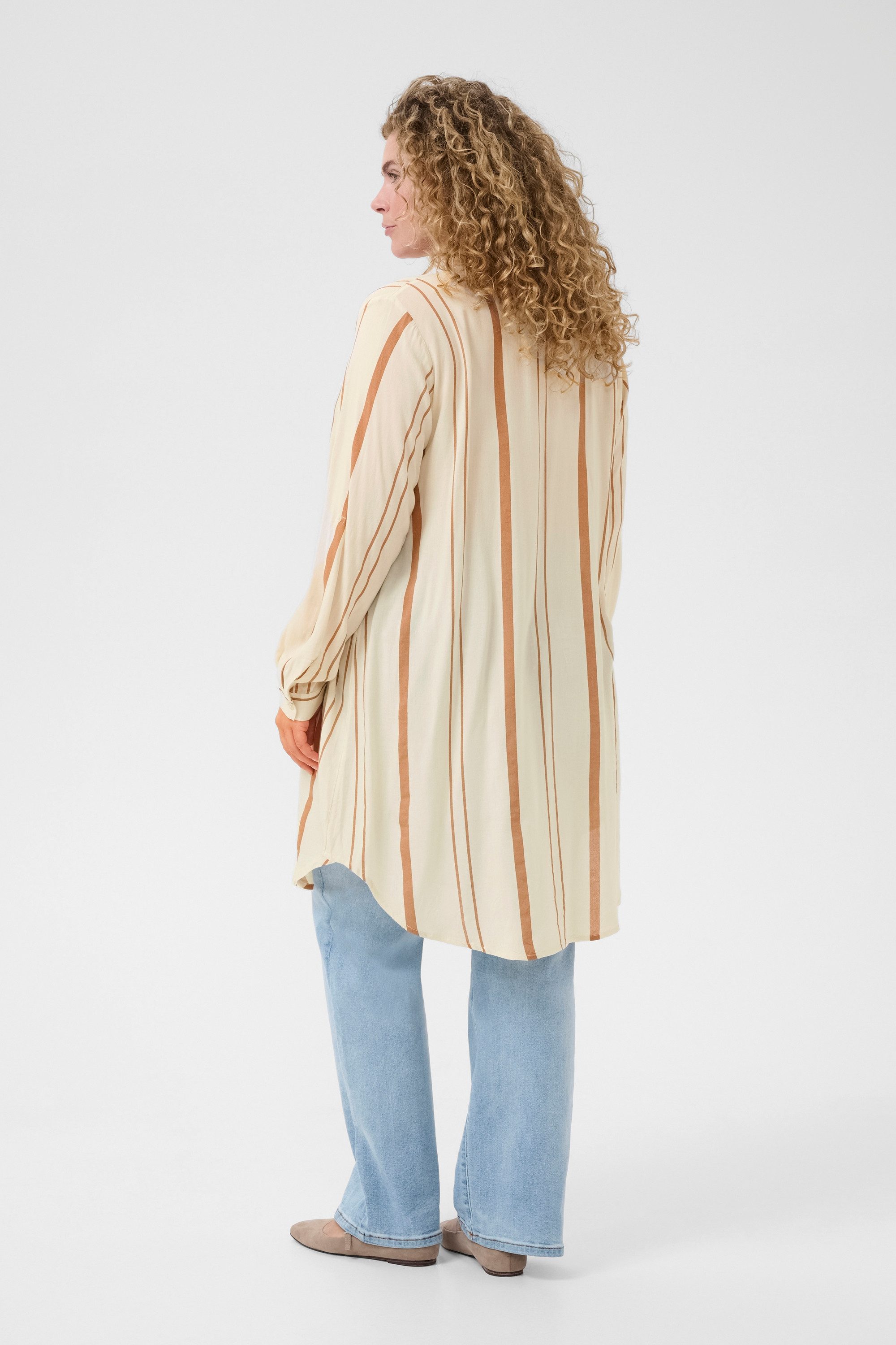 KAFFE Curve Blusenkleid KCmilana Shirt Dress günstig online kaufen