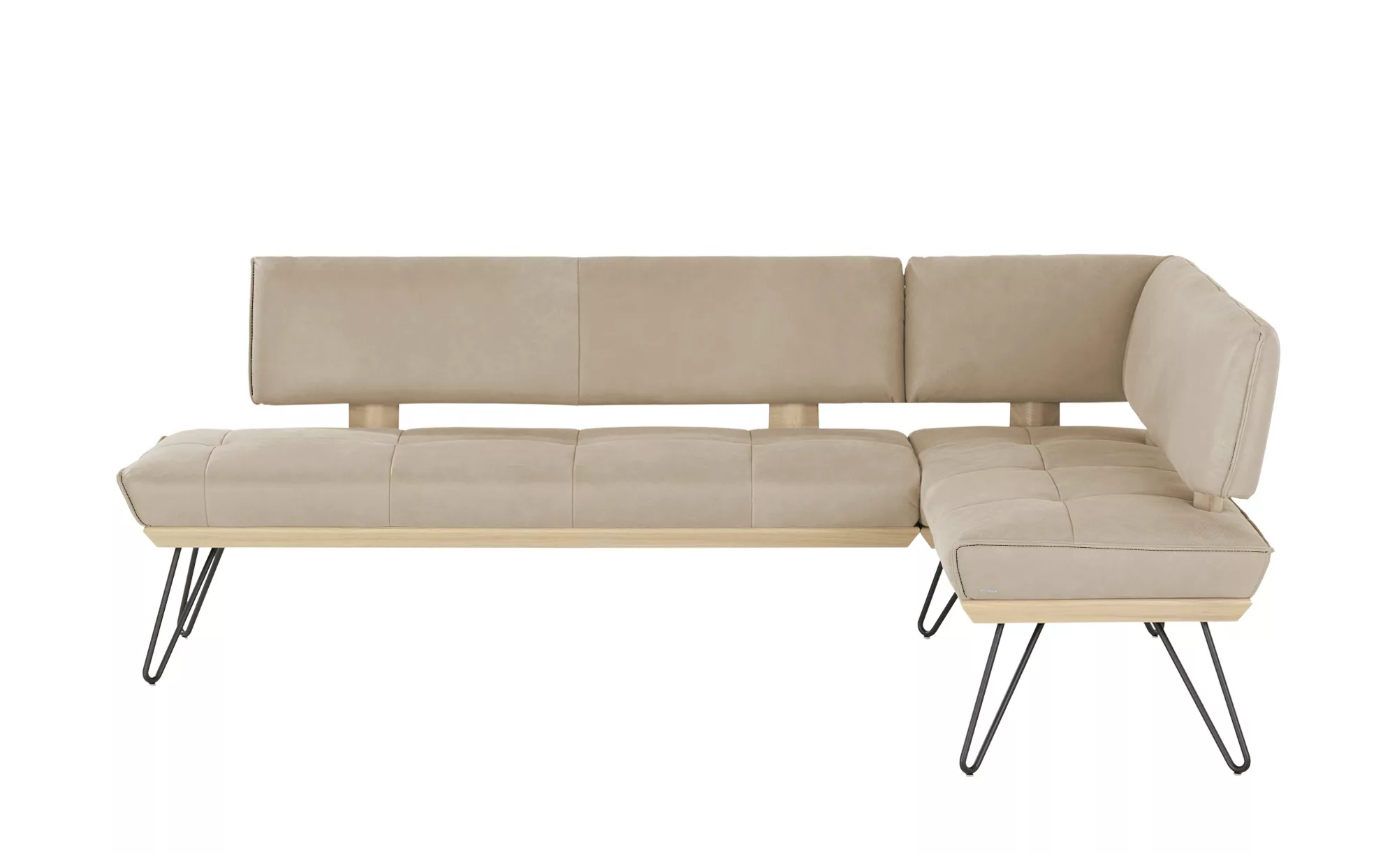 KOINOR Eckbank  Leder Dining System 4 ¦ beige ¦ Maße (cm): H: 88 Bänke > Ec günstig online kaufen