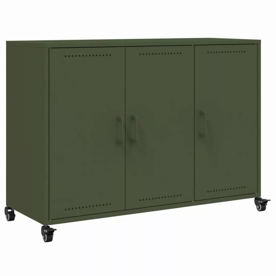 vidaXL Sideboard Sideboard Olivgrün 100,5x39x72 cm günstig online kaufen