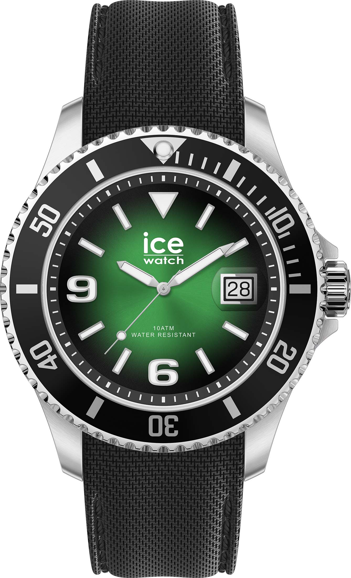 ice-watch Quarzuhr "ICE steel- Deep green L, 020343" günstig online kaufen