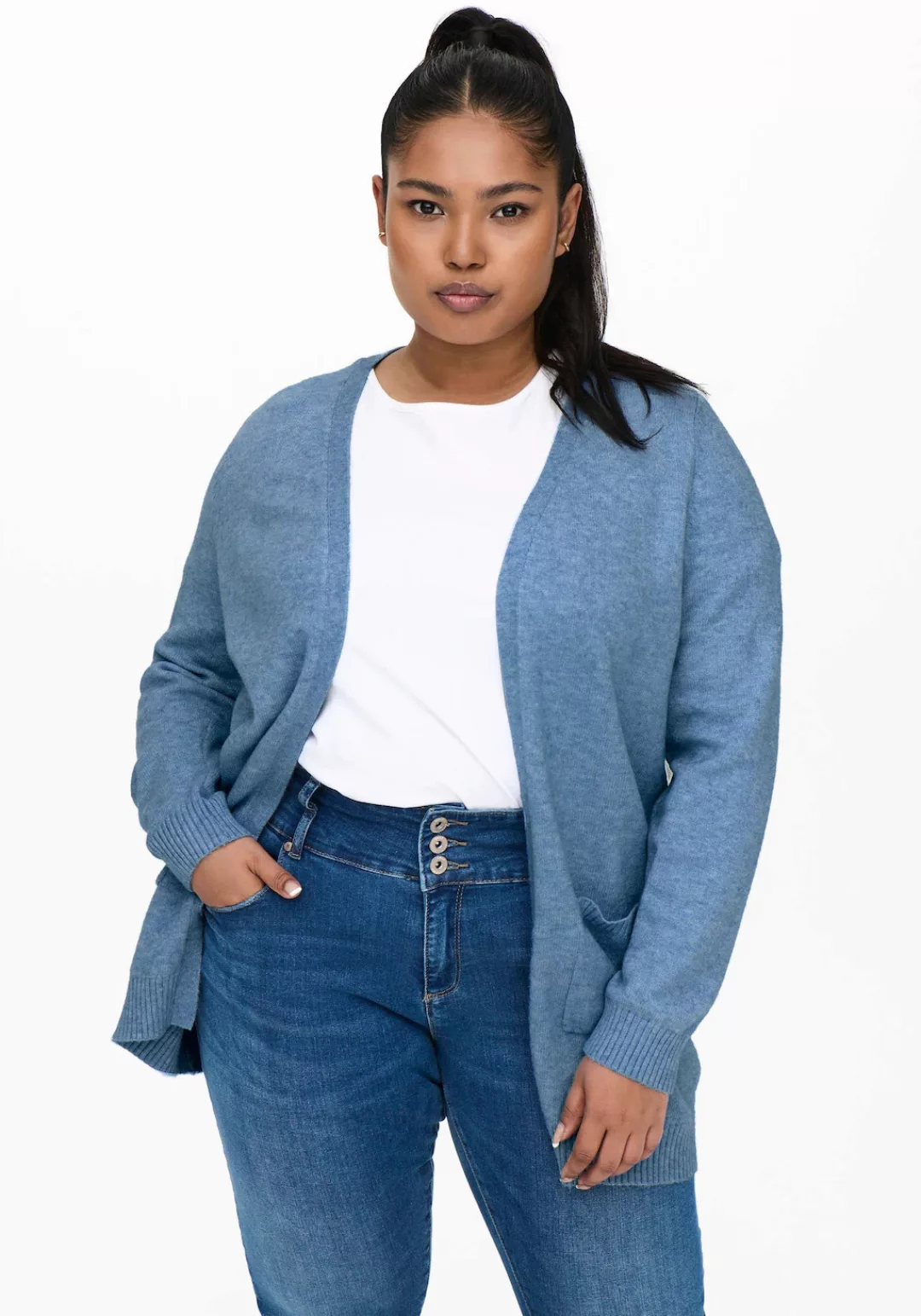 ONLY CARMAKOMA Strickjacke Esly (1-tlg) Plain/ohne günstig online kaufen