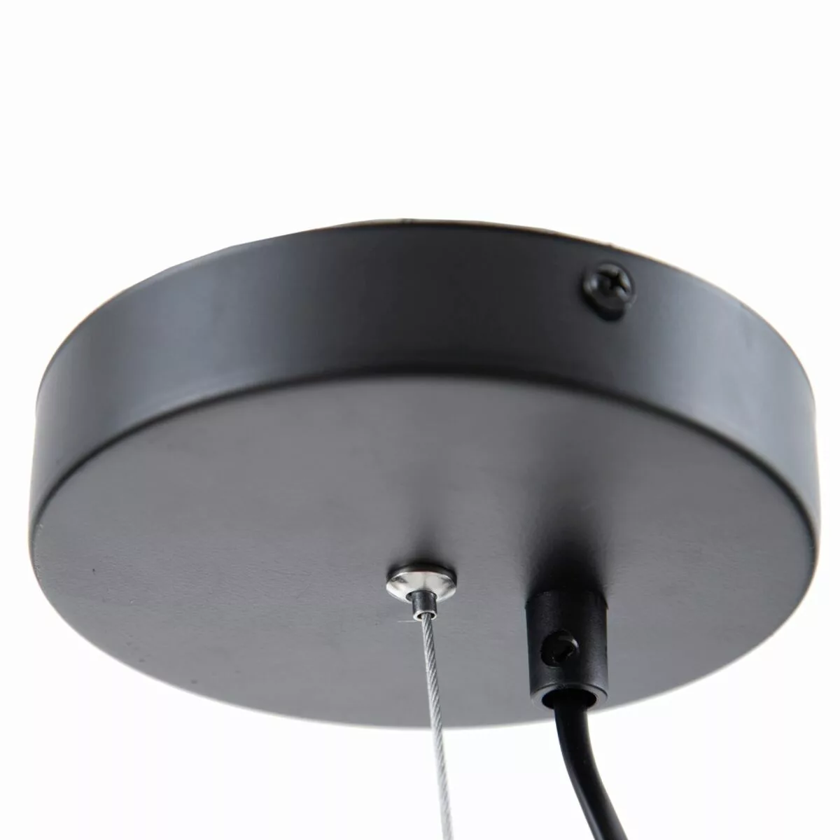 Deckenlampe Schwarz Metall 26 X 26 X 46 Cm günstig online kaufen