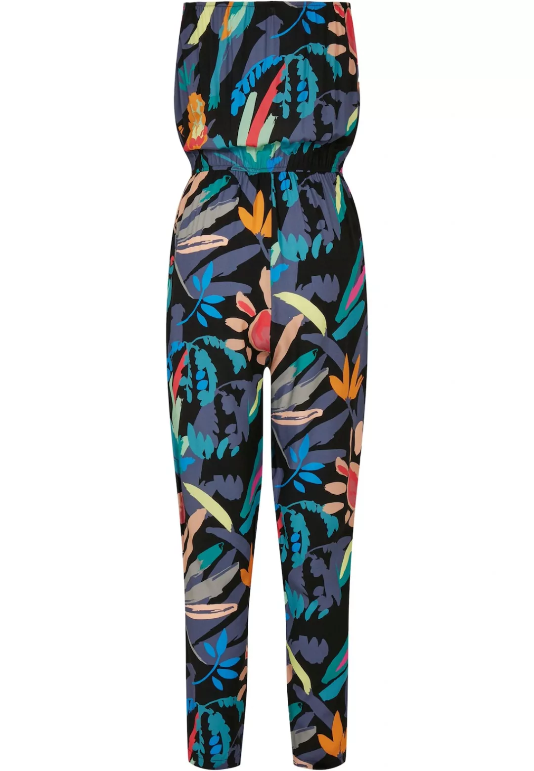 URBAN CLASSICS Jumpsuit "Urban Classics Damen Ladies Viscose Bandeau Jumpsu günstig online kaufen