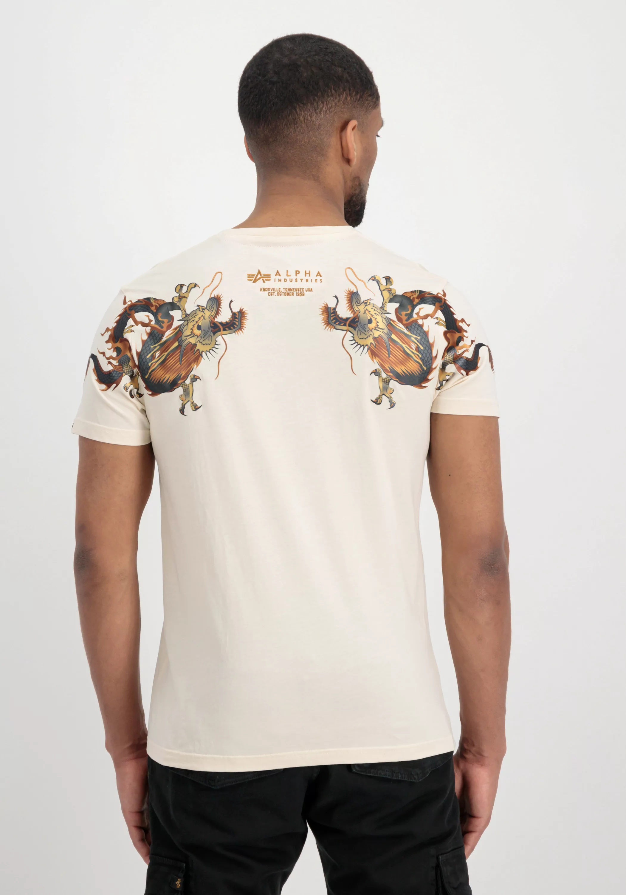 Alpha Industries T-Shirt "Alpha Industries Men - T-Shirts Dragon EMB T" günstig online kaufen