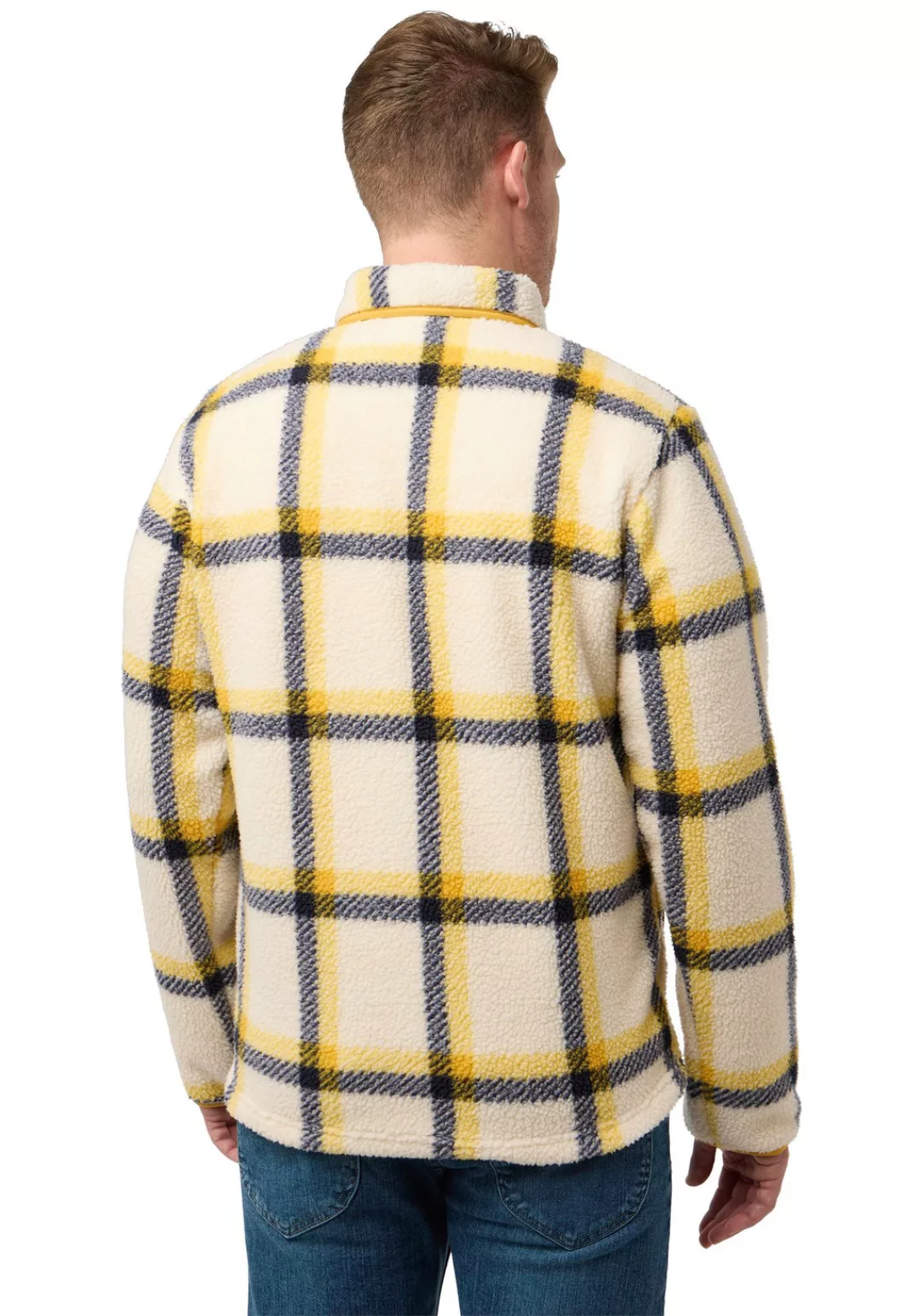 Jack Wolfskin Fleecejacke "FELSLICHT CHECK JACKET" günstig online kaufen