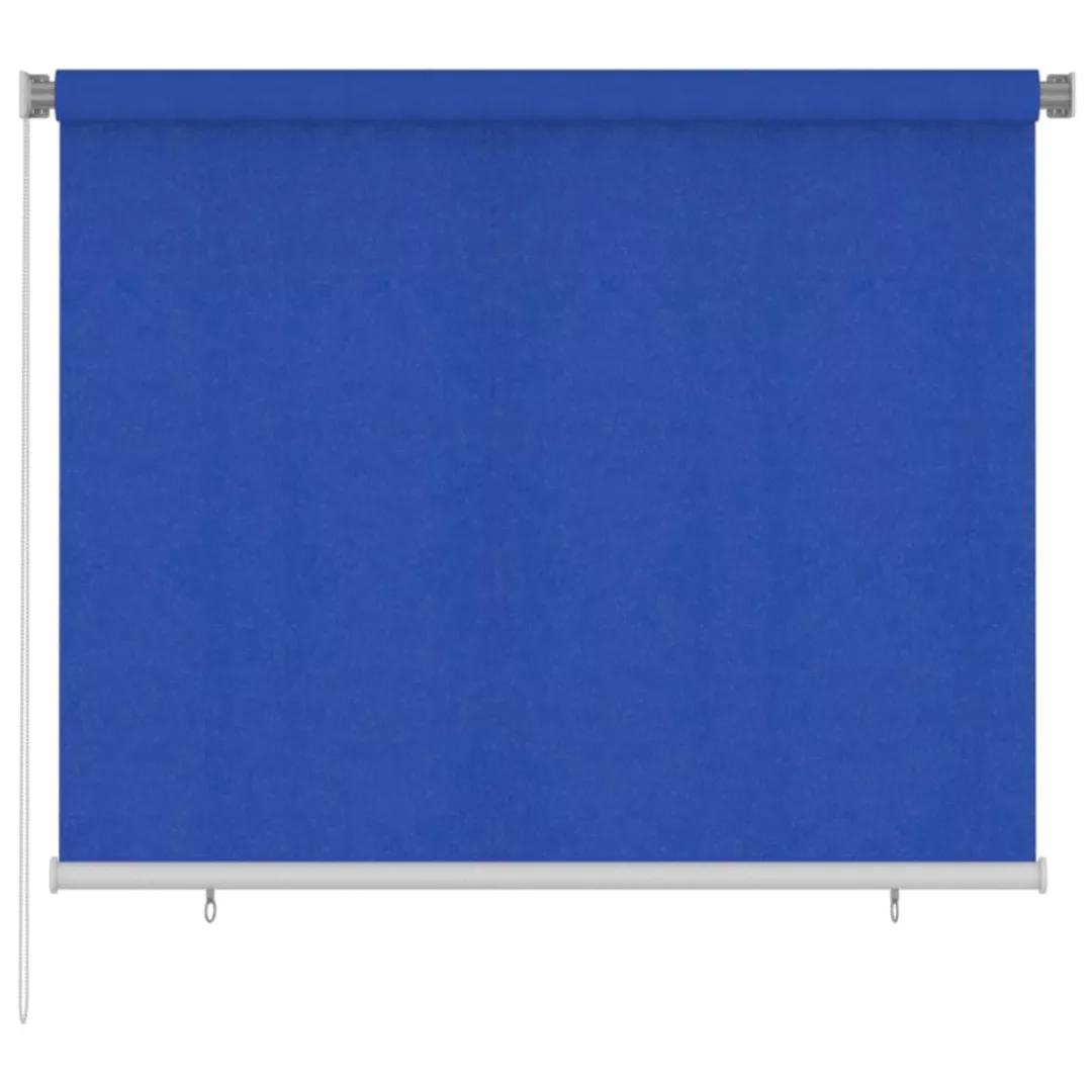 Vidaxl Außenrollo 180x140 Cm Blau Hdpe günstig online kaufen