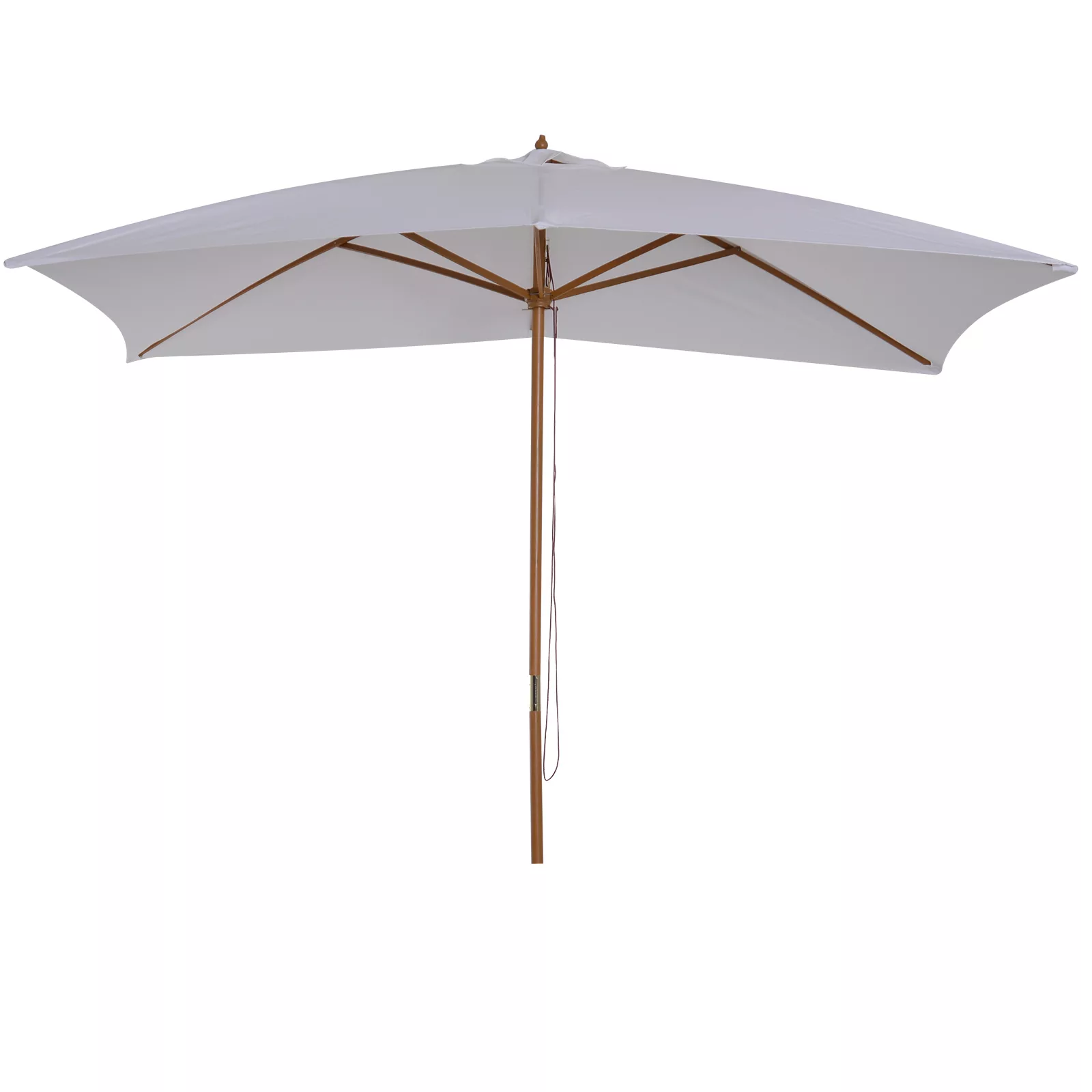 Outsunny Rechteckiger Sonnenschirm Sonnenschirm für den Garten große Größe günstig online kaufen