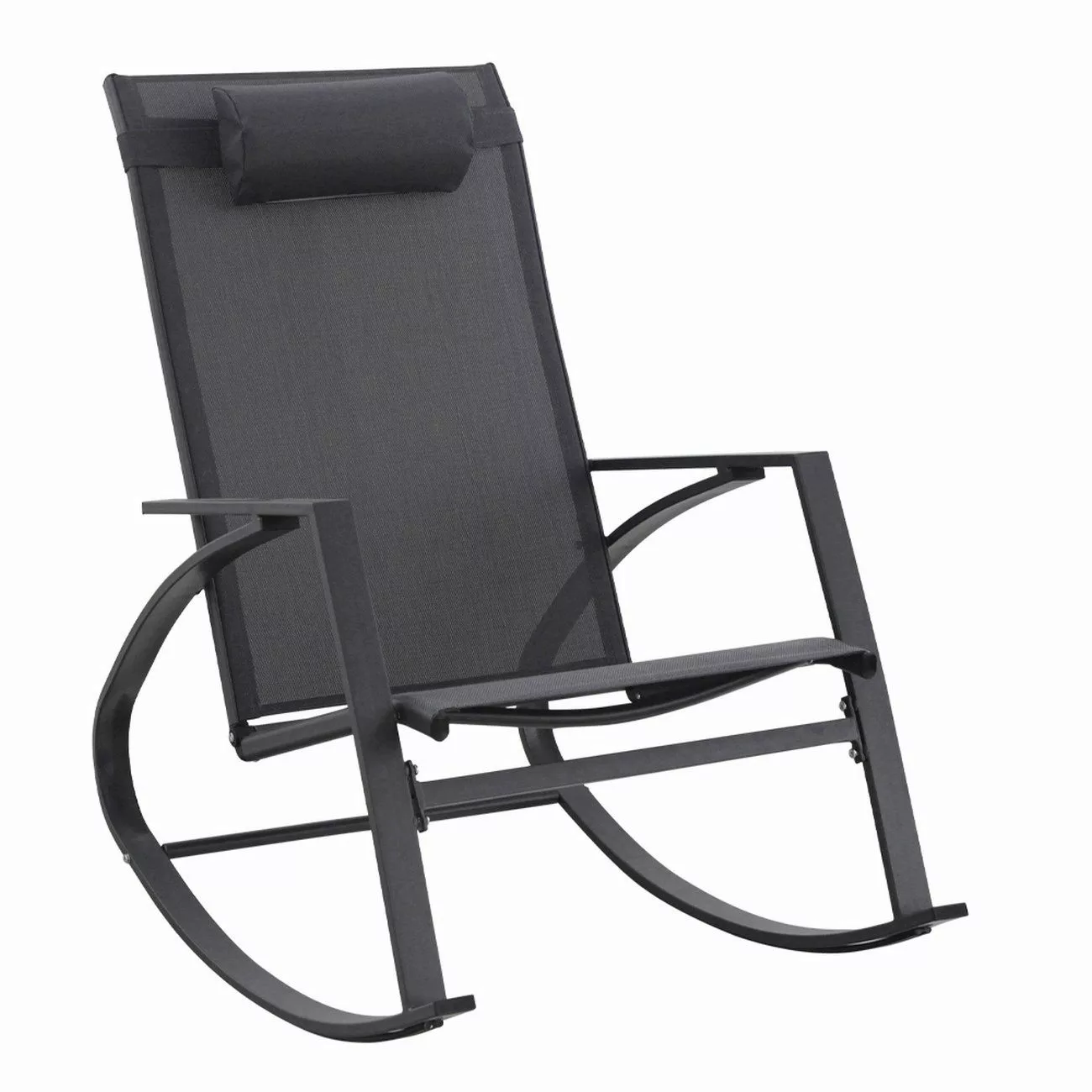 Bizzotto Gartensessel Demid aus Metall, Anthrazit günstig online kaufen