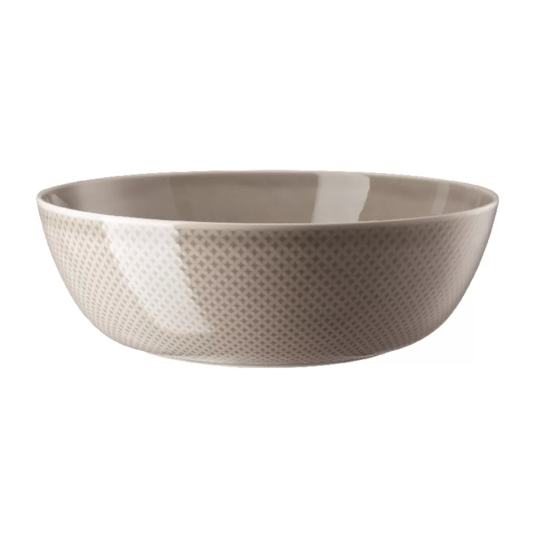 Rosenthal Junto Pearl Grey - Porzellan Schüssel 33 cm / 5,50 L günstig online kaufen