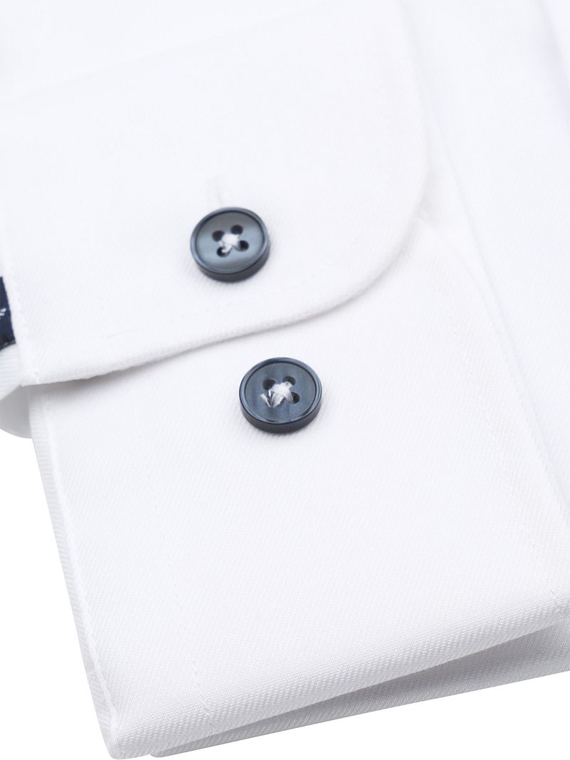 Suitable Melange Hemd Weiß - Größe 40 günstig online kaufen