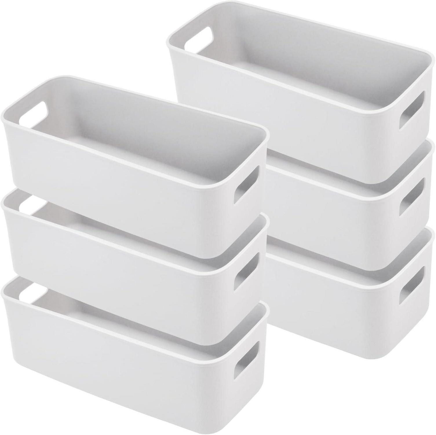 LuxusKollektion Aufbewahrungsbox Aufbewahrungsbox Kunststoff 30cm 6er günstig online kaufen