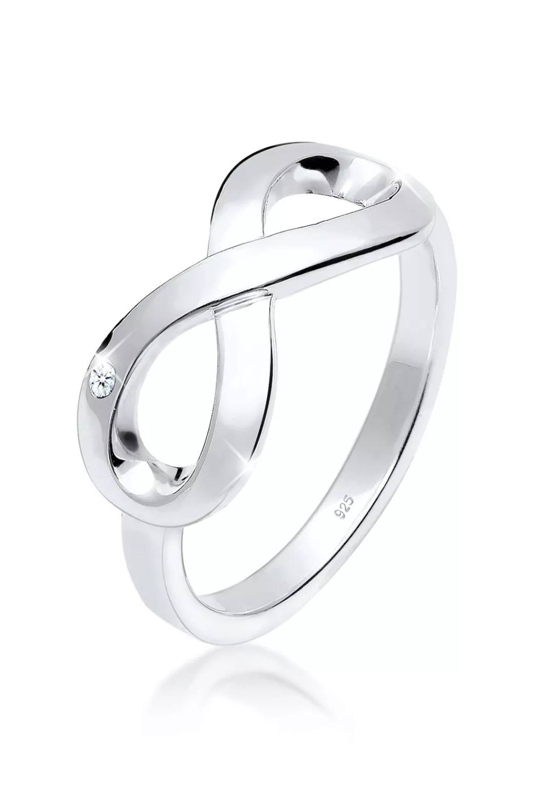 Elli DIAMONDS Verlobungsring "Infinity Ewig Diamant (0.015 ct.) 925 Silber" günstig online kaufen