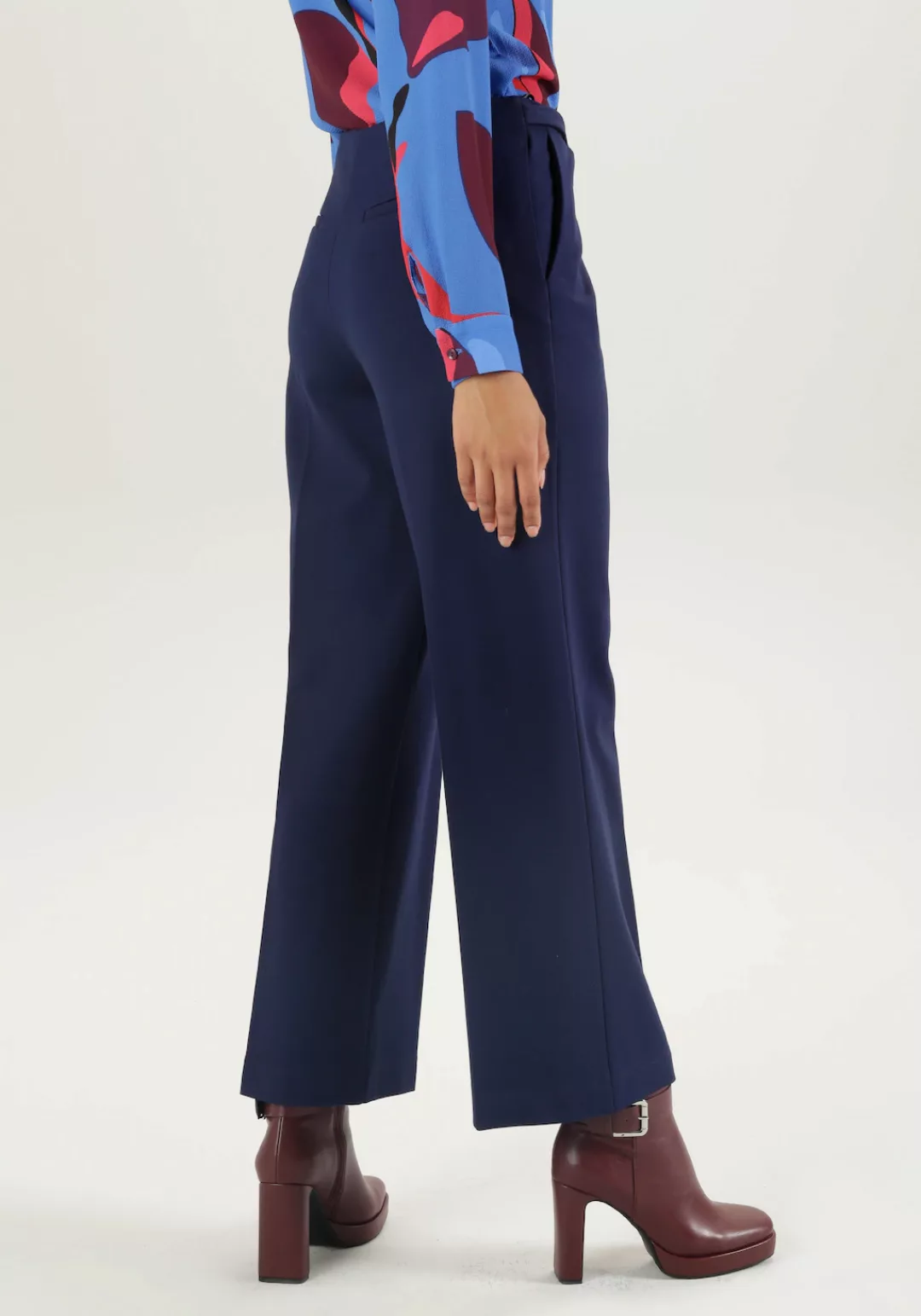Aniston SELECTED Anzughose, aus festerer Stretch-Jerseyqualität - NEUE KOLL günstig online kaufen