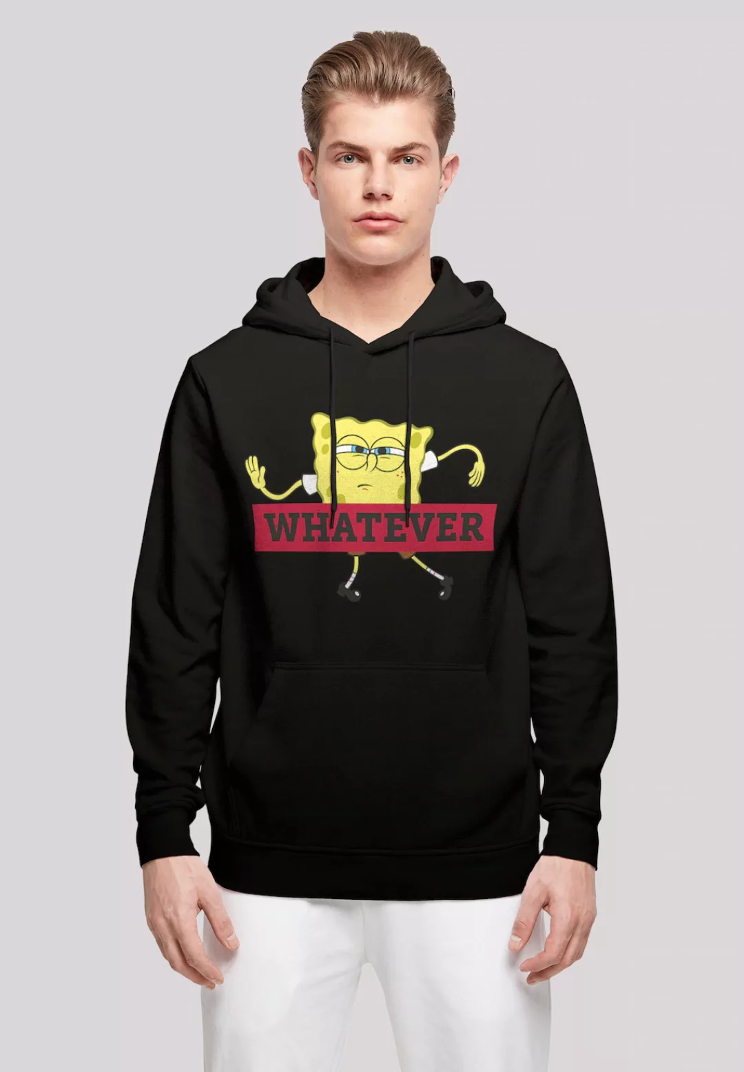 F4NT4STIC Kapuzenpullover "Spongebob Schwammkopf WHATEVER", Print günstig online kaufen