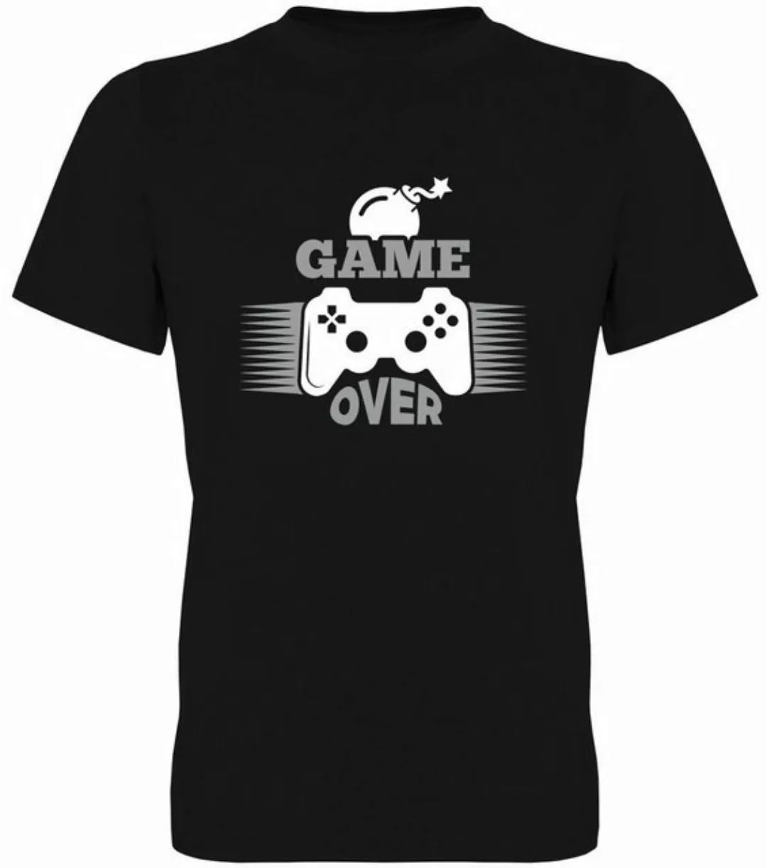 G-graphics T-Shirt Game over Herren T-Shirt, mit Frontprint, mit Spruch / S günstig online kaufen