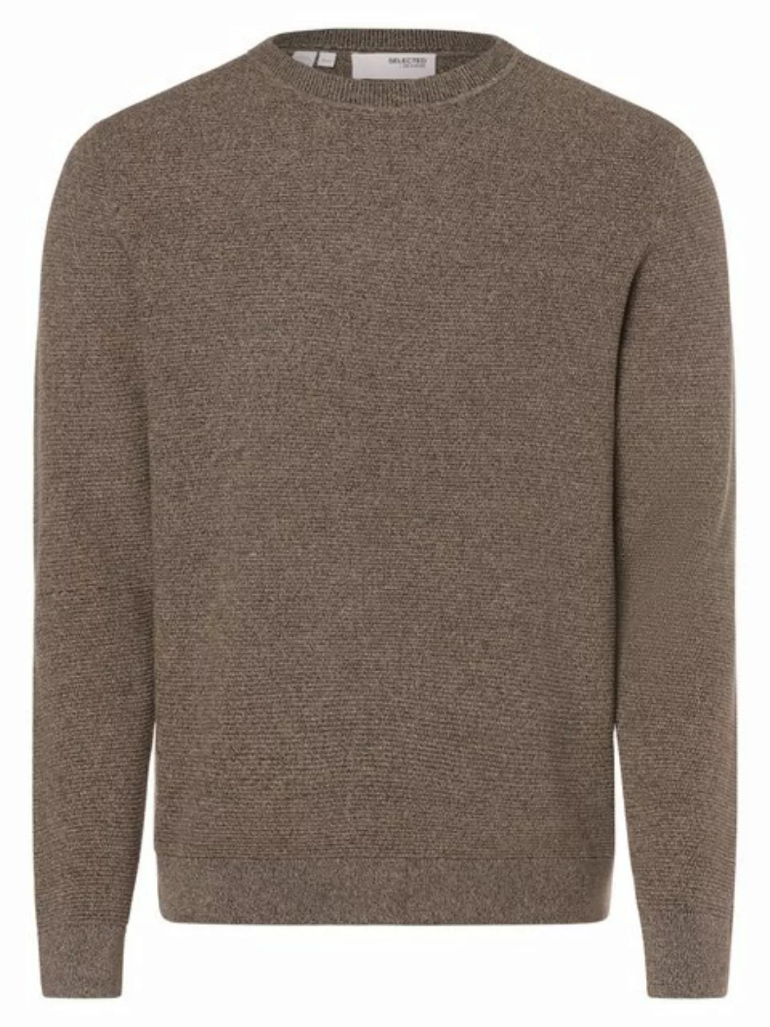 SELECTED HOMME Strickpullover SLHROSS LS KNIT STRUCTURE CREW NECK NOOS günstig online kaufen