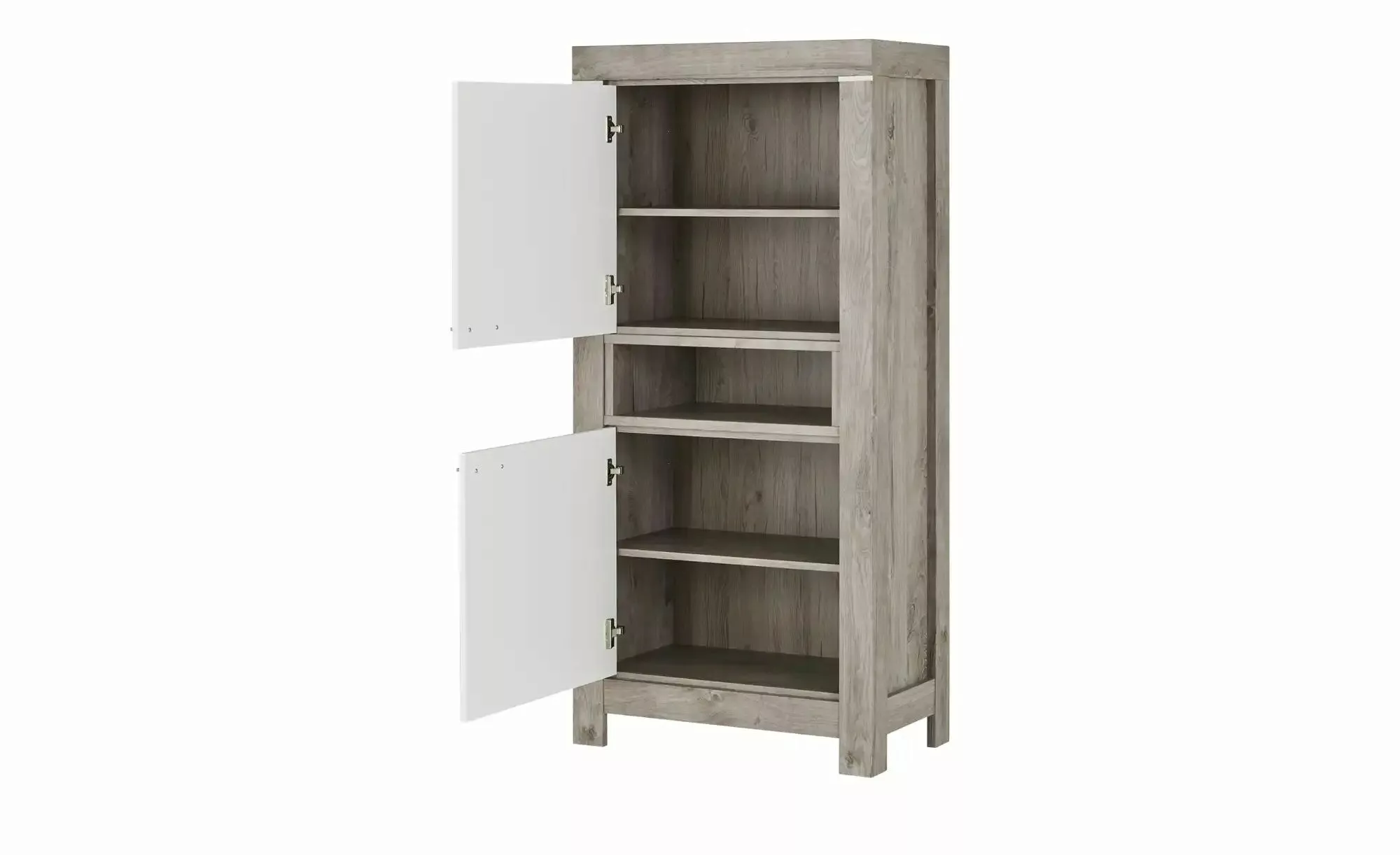 uno Highboard  Porto ¦ weiß ¦ Maße (cm): B: 76 H: 160 T: 42 Kommoden & Side günstig online kaufen