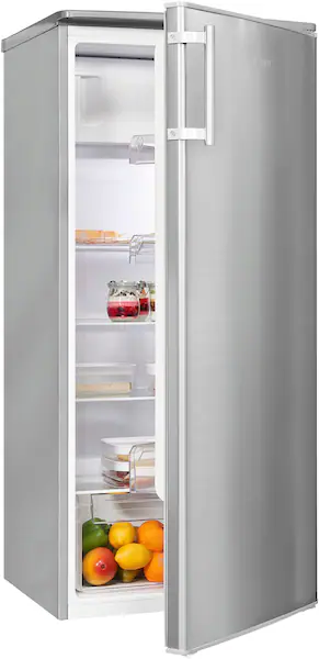 exquisit Kühlschrank »KS185-4-HE-040E inoxlook«, 190 L Volumen, Schnellgefr günstig online kaufen