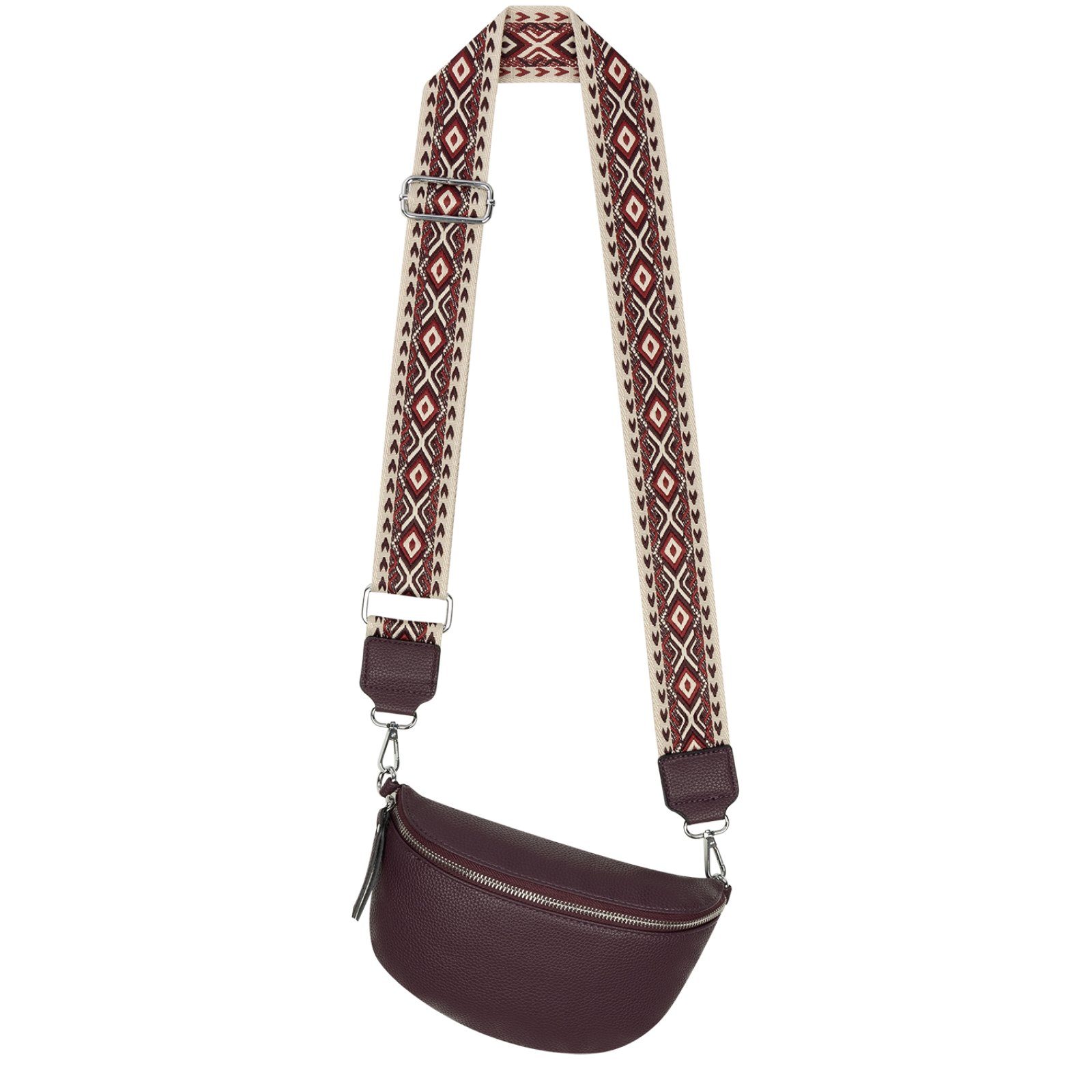 EAAKIE Gürteltasche Bauchtasche Umhängetasche Crossbody-Bag Kunstleder günstig online kaufen