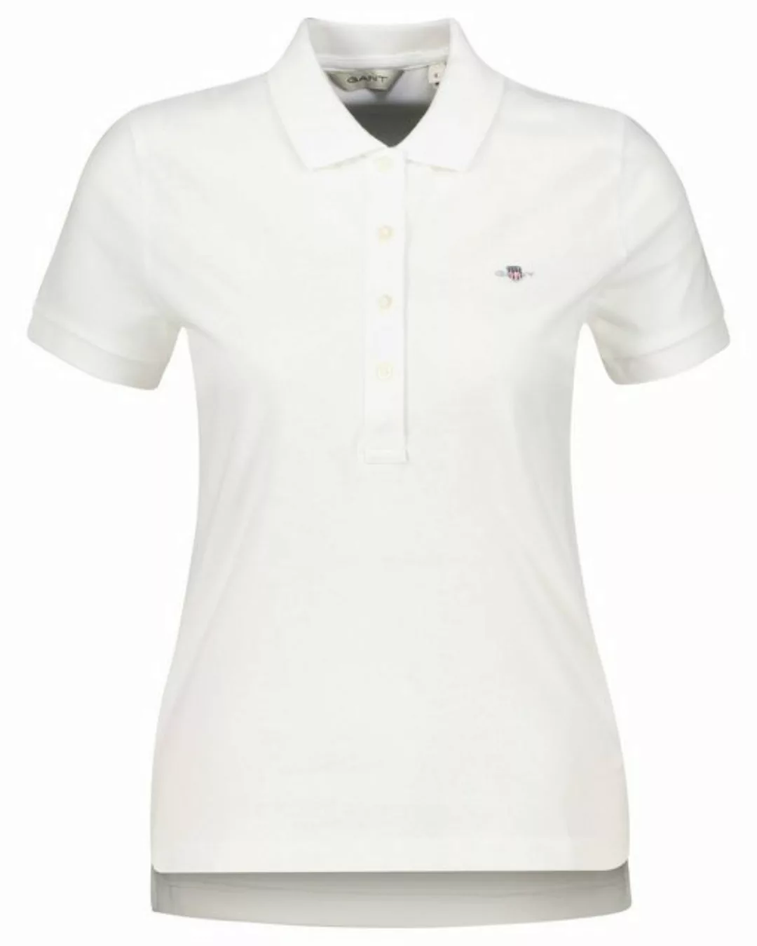 Gant Poloshirt Damen Poloshirt SLIM SHIELD CAP SLEEVE PIQUE POLO (1-tlg) günstig online kaufen