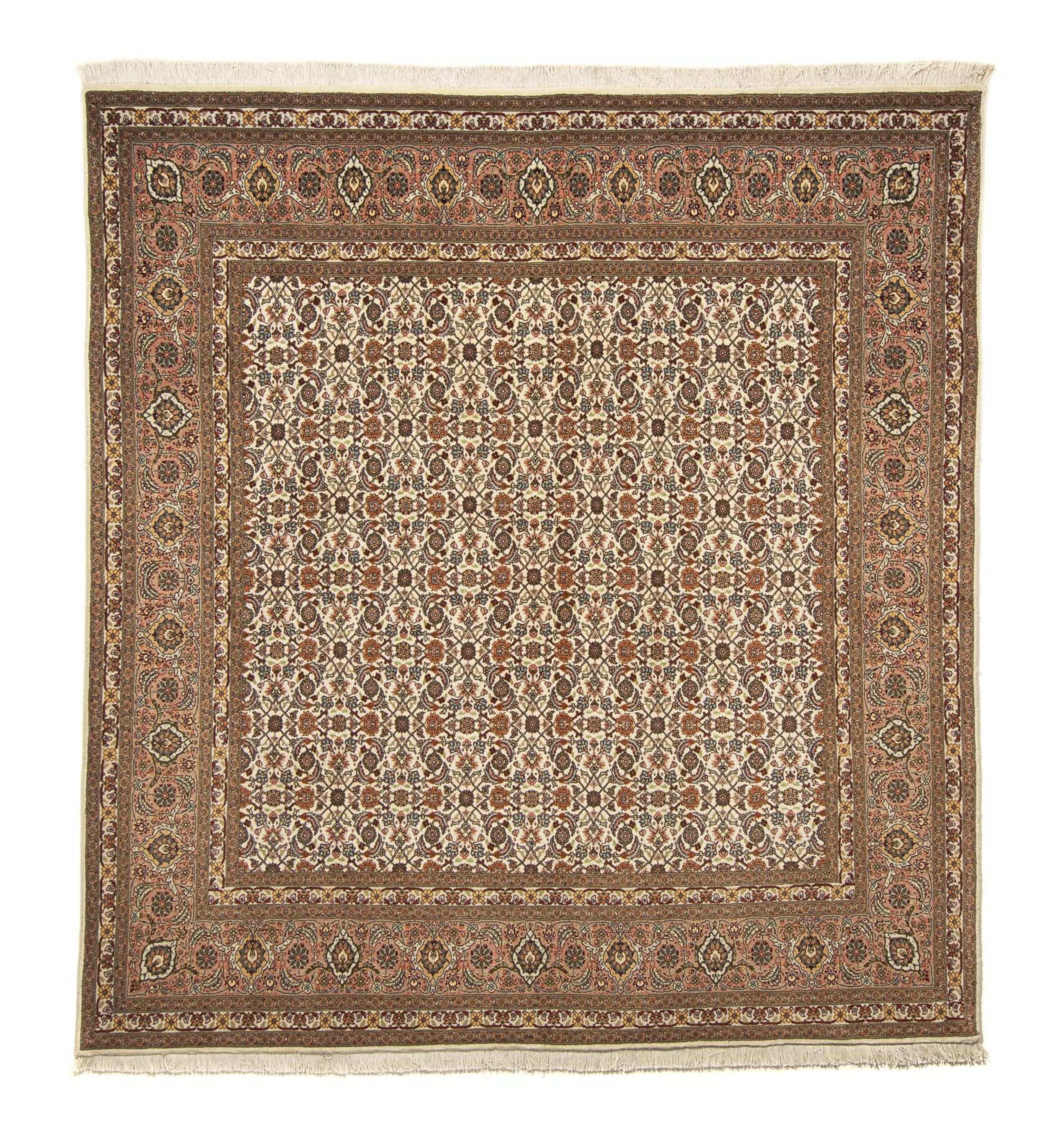 morgenland Orientteppich »Perser - Täbriz quadratisch - 215 x 202 cm - hell günstig online kaufen