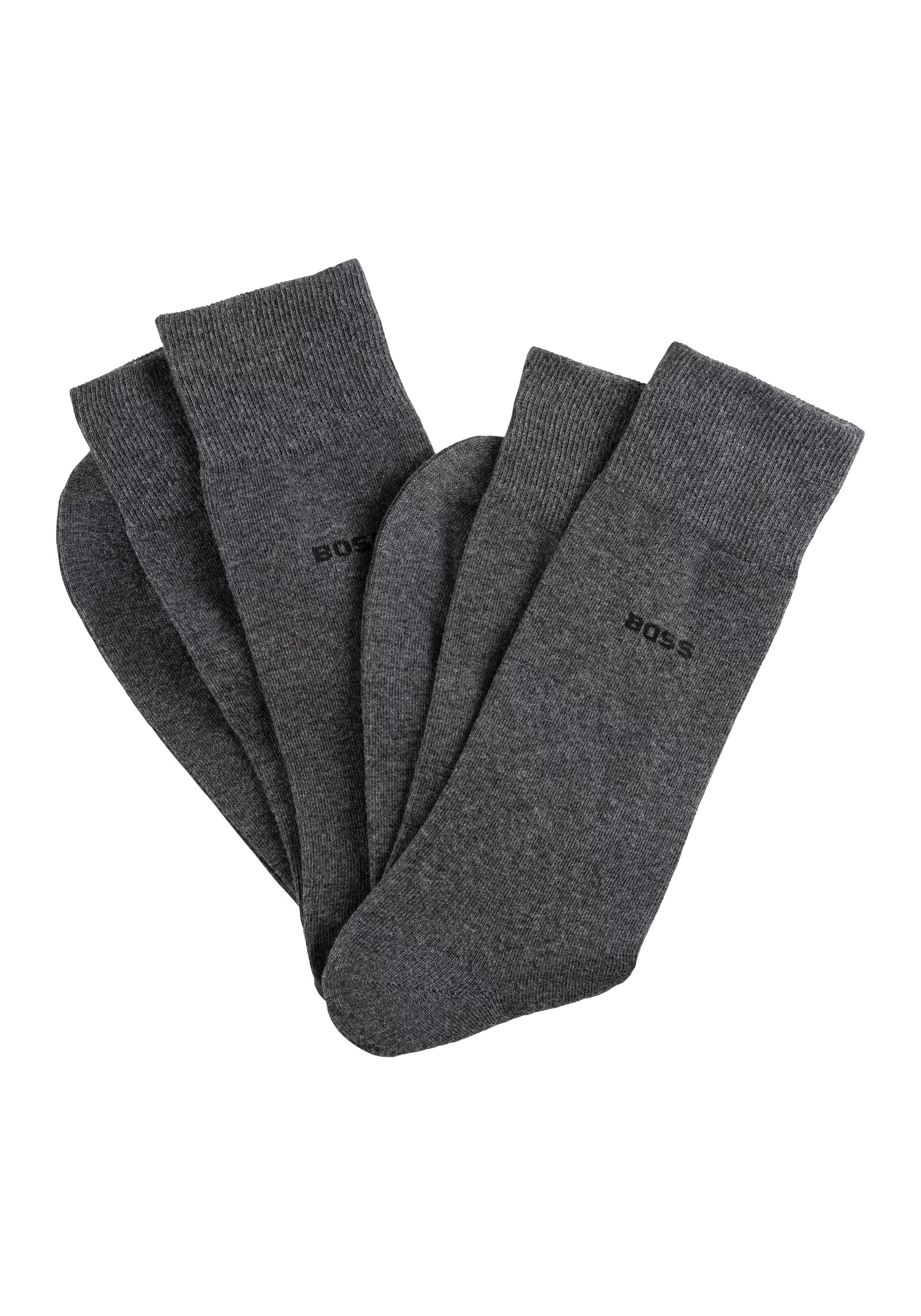 BOSS Businesssocken "2P RS Uni CC", (Packung, 2 Paar, 2er), mit Markenlogo günstig online kaufen