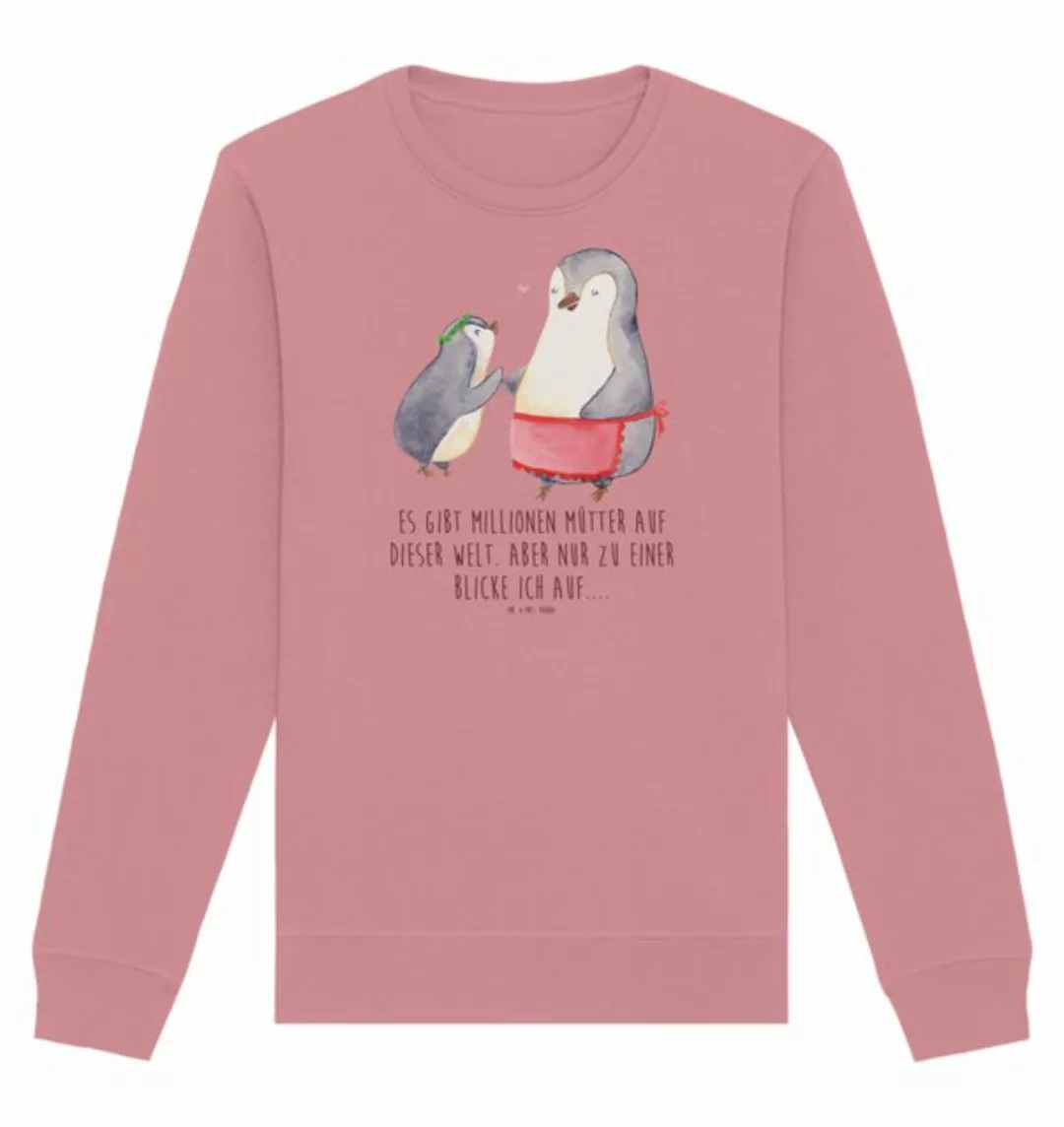 Mr. & Mrs. Panda Longpullover Pinguin mit Kind Größe XXL - Canyon Pink - Ge günstig online kaufen