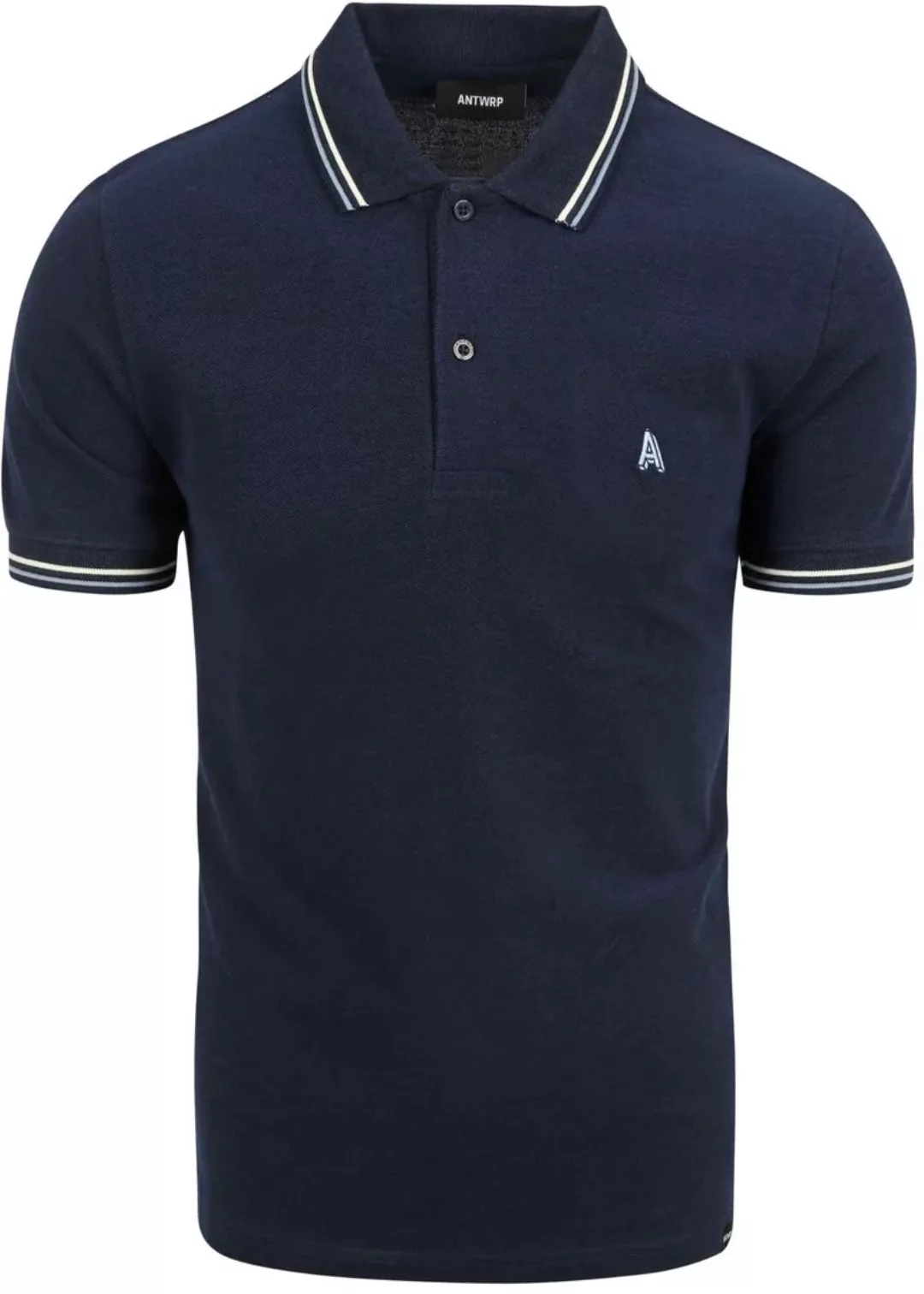 ANTWRP Poloshirt Navy - Größe S günstig online kaufen