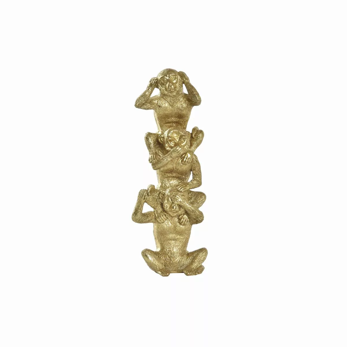 Deko-figur Dkd Home Decor Golden Harz Kolonial (9 X 7 X 25 Cm) günstig online kaufen